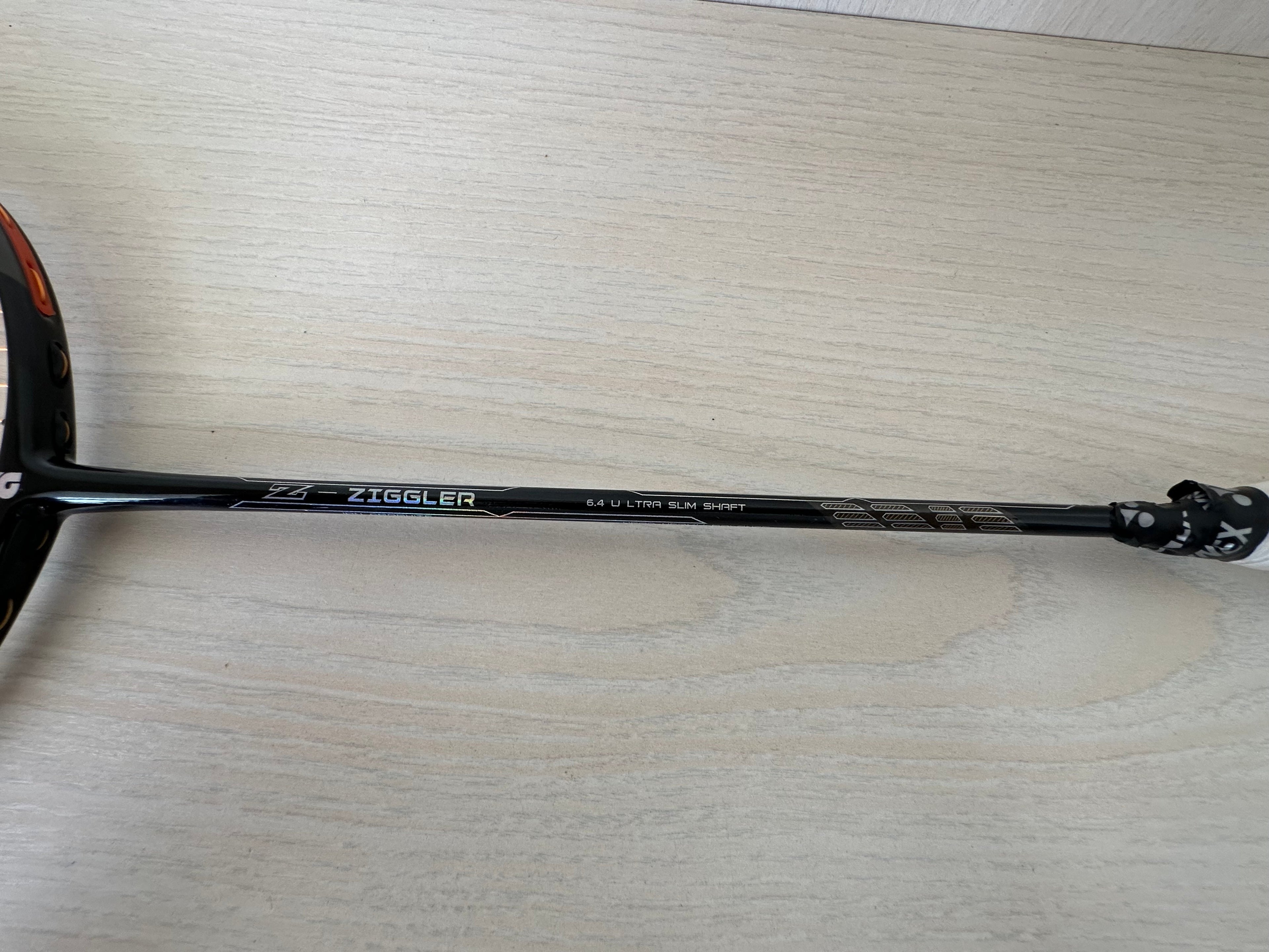Yonex Z Ziggler Badminton Racket 4U Black/Orange Very Good Condition