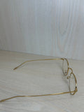 Ace & Tate Caines Brille – Gold, 46-24-150, Metall, Zustand: Gut