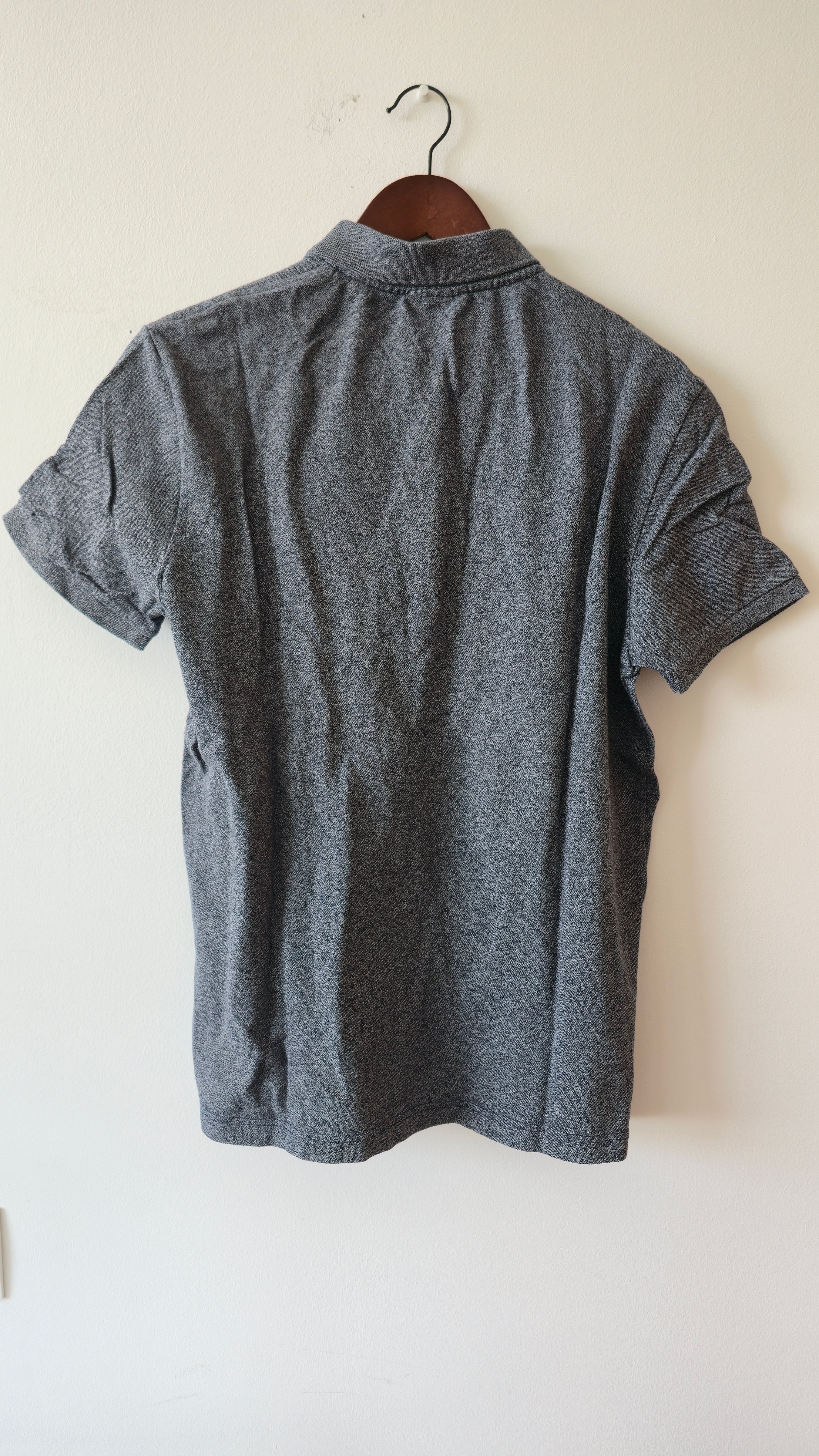 Lacoste Slim Fit Polo – Men’s, US L / FR 5, Gray, Good Condition