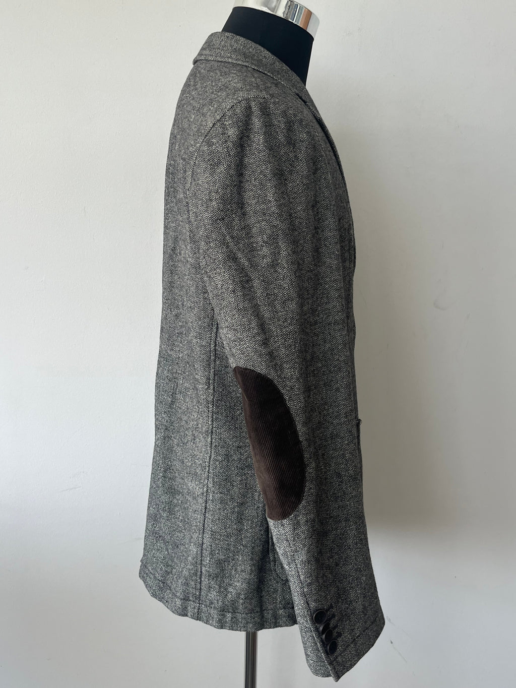 s.Oliver Gray Wool Blend Blazer, Size L - Very Good Condition