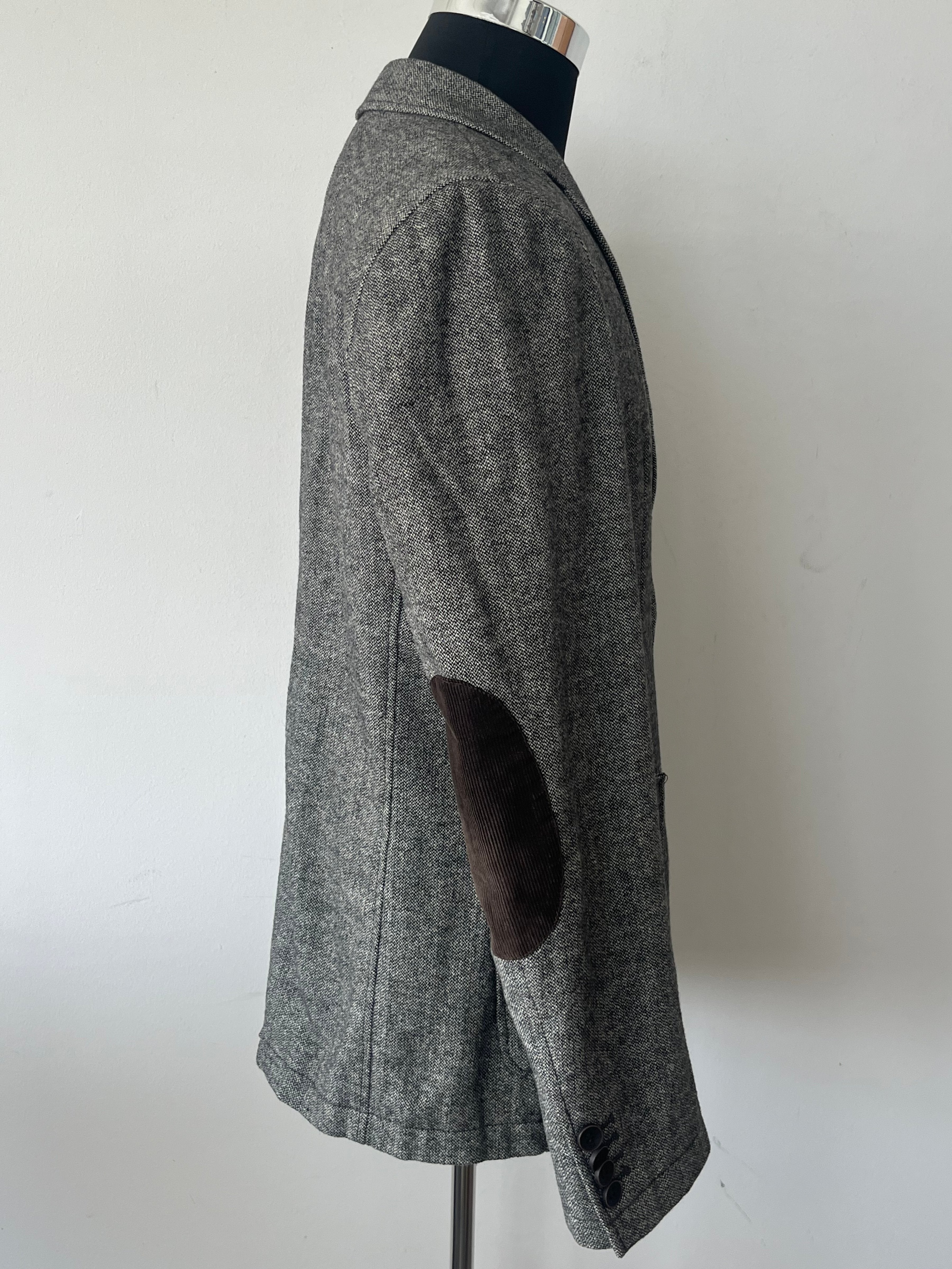 s.Oliver Gray Wool Blend Blazer, Size L - Very Good Condition