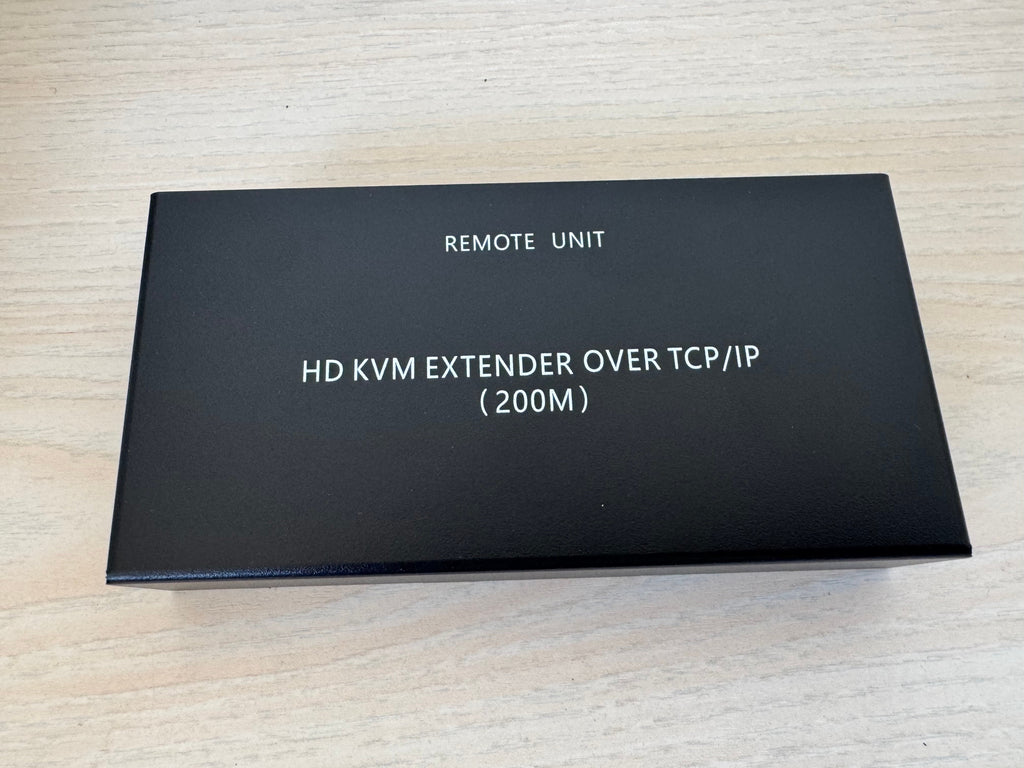 JOOAN HD 200M KVM IP Extender Schwarz Sehr Gut