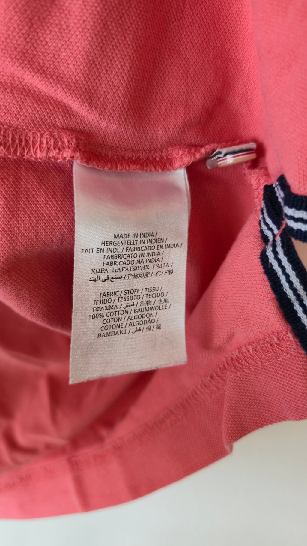 GANT Polohemd Baumwolle, Größe L, Pink – Guter Zustand
