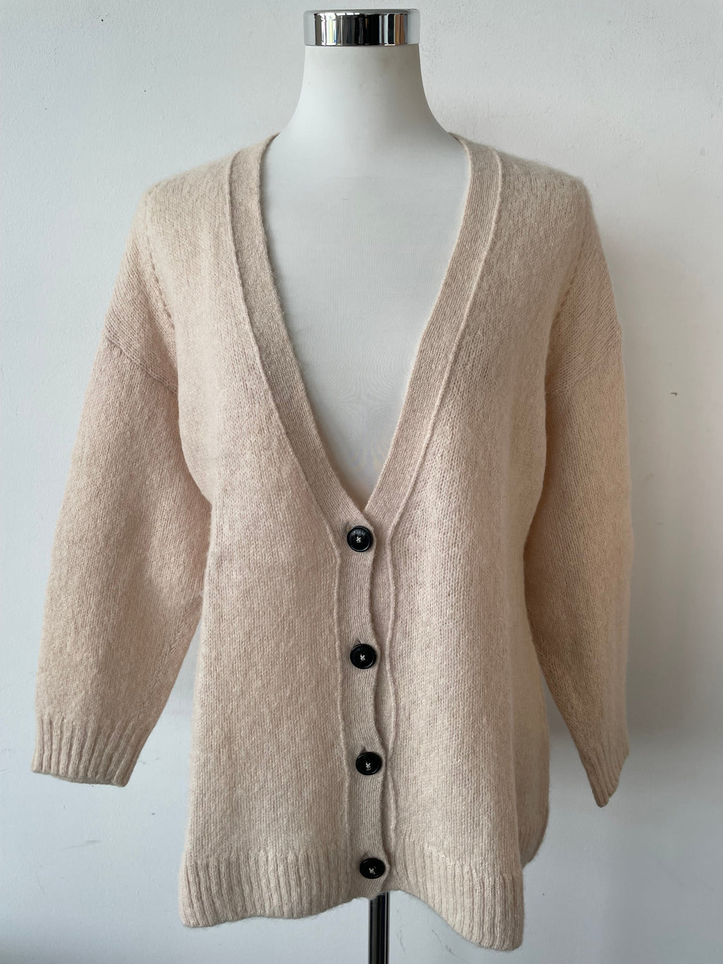Closed Cardigan Alpaka-Mix Beige S, Sehr Gut