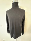Strellson Rollkragenpullover Schwarz, Gr. L – Feinstrick, Sehr Guter Zustand