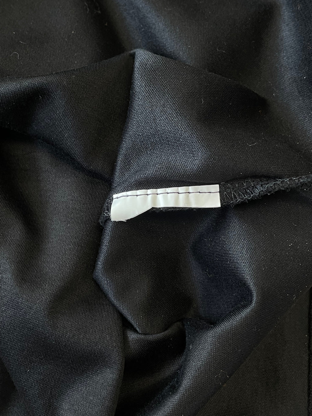 HUGO by Hugo Boss Quarter-Zip Polo, Black/Red Trim, Size M, Very Good