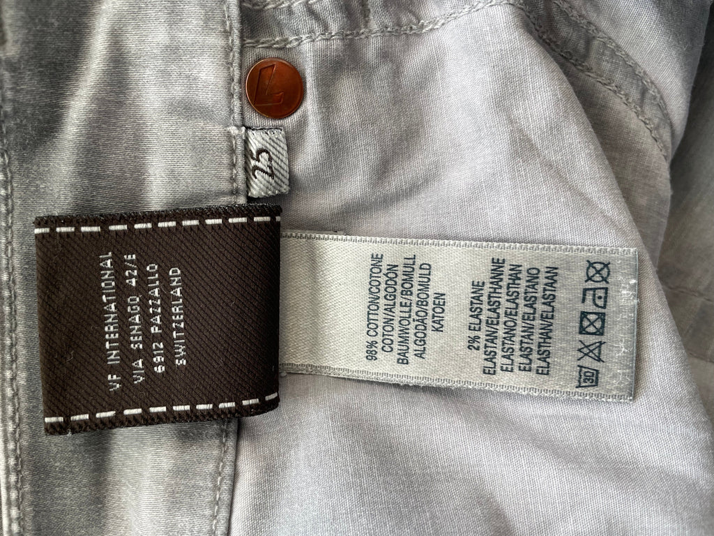 7 For All Mankind Denim Jeans Grau Größe 32 UK Sehr Gut