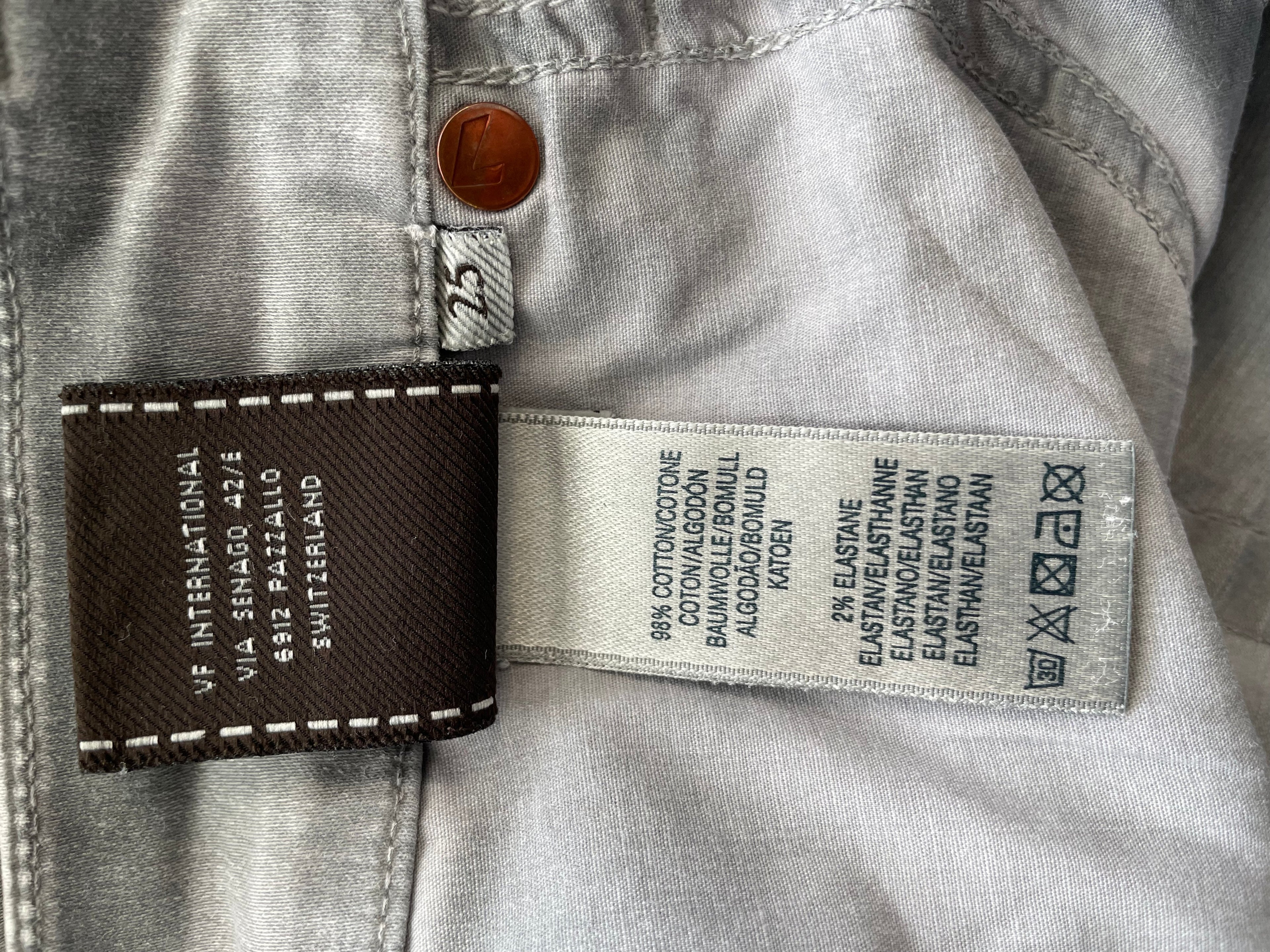 7 For All Mankind Denim Jeans Grau Größe 32 UK Sehr Gut