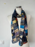 Ars Mundi Seidenschal V7252, 172x32cm, Mehrfarbig, Wie Neu