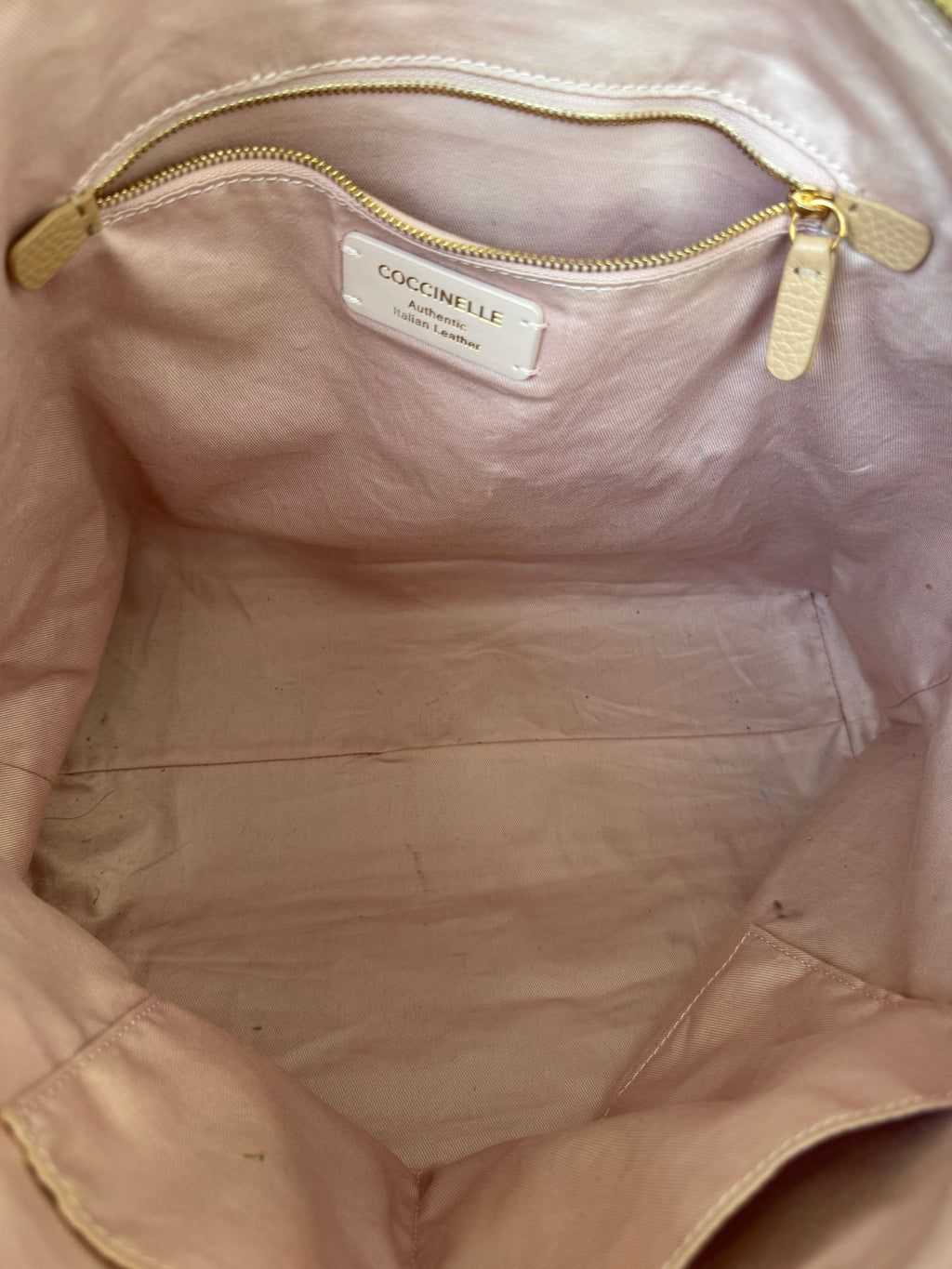 Coccinelle Arlettis Medium Leather Tote Bag, Good Condition
