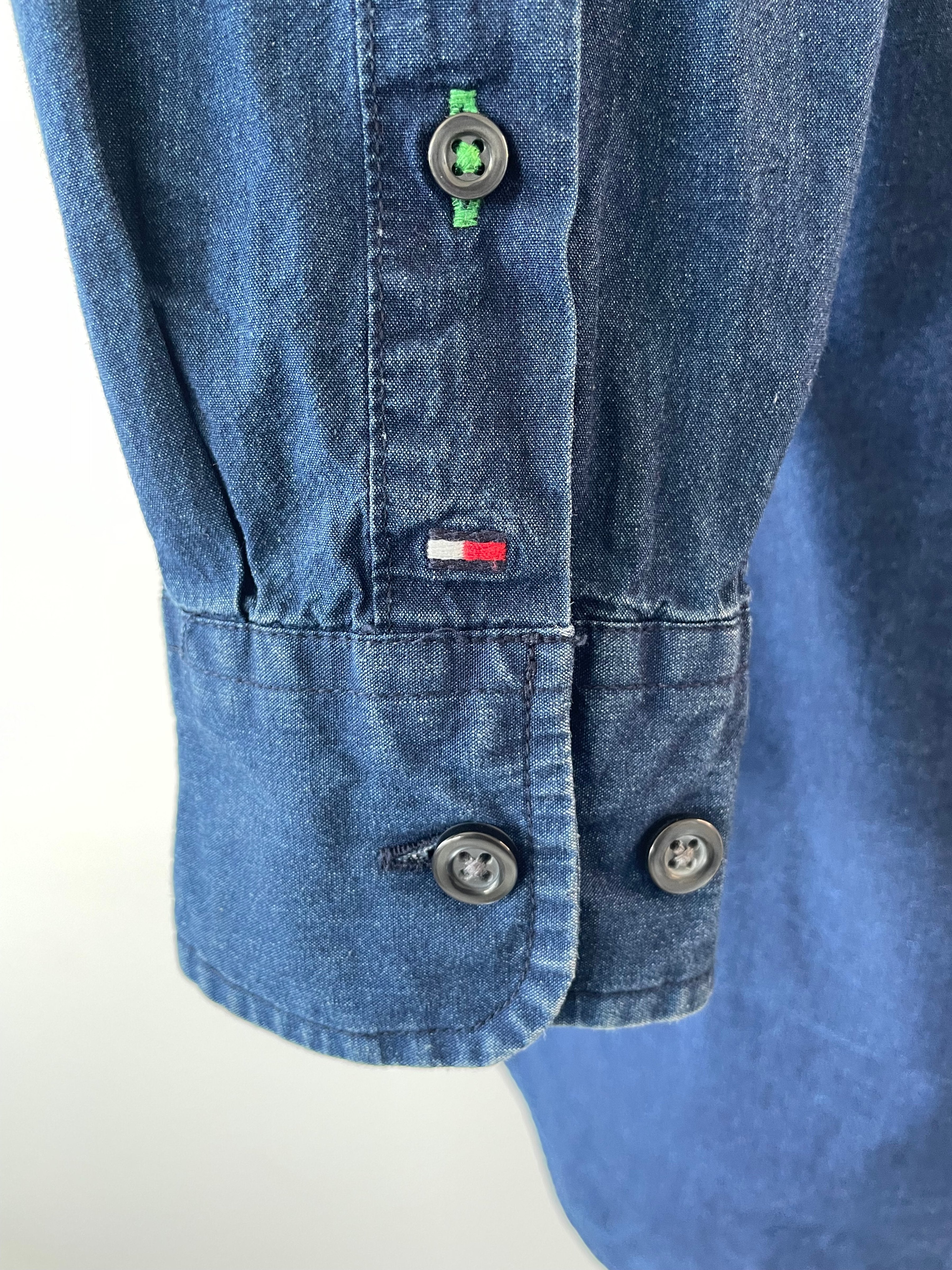 Tommy Hilfiger Shirt New York Fit XS Navy Blau Sehr Gut