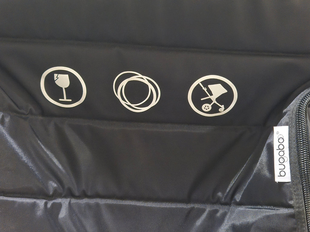 Bugaboo Komfort Transporttasche Groß, Gut, Nylon, Zwei Räder