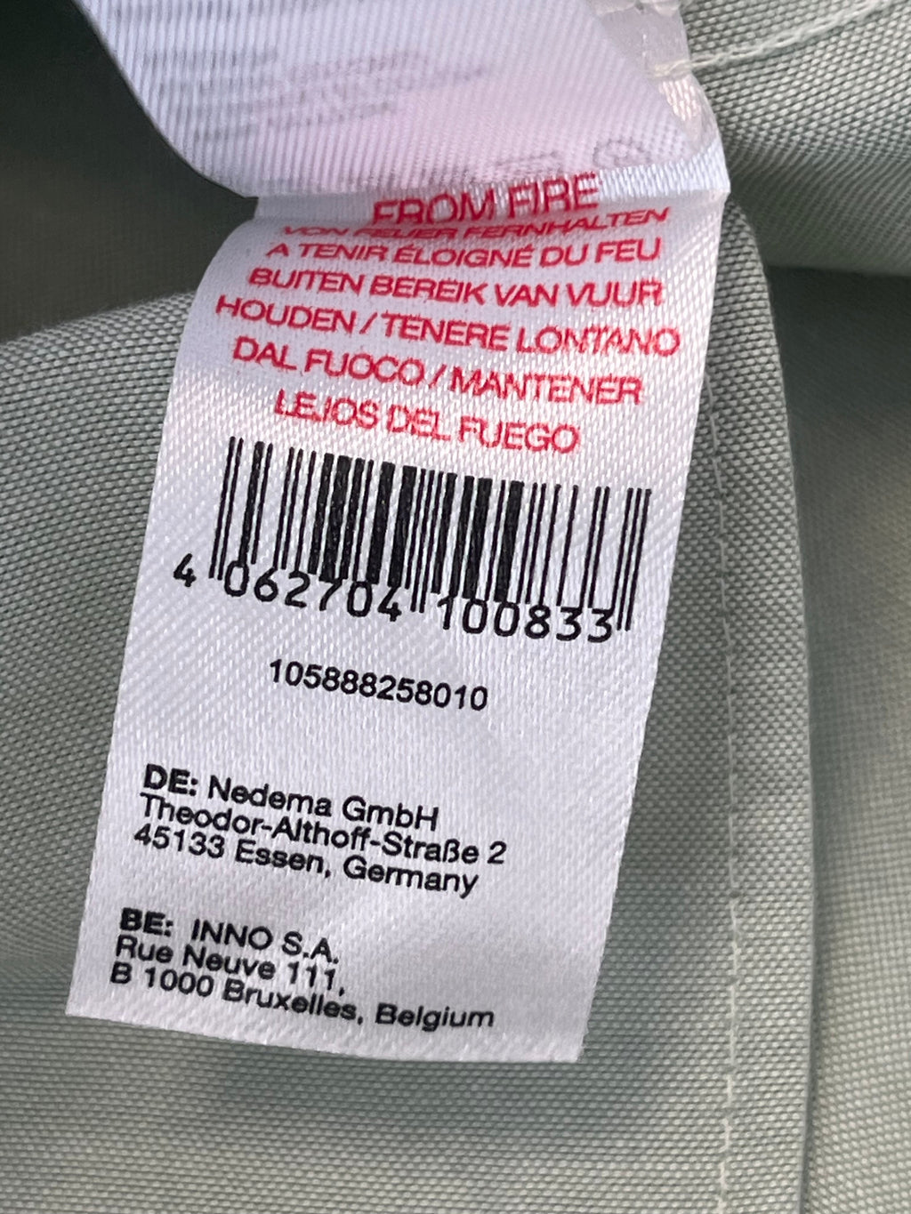 Dunmore Comfort Fit Hemd D42 Salbeigrün 100% Baumwolle Sehr Gut
