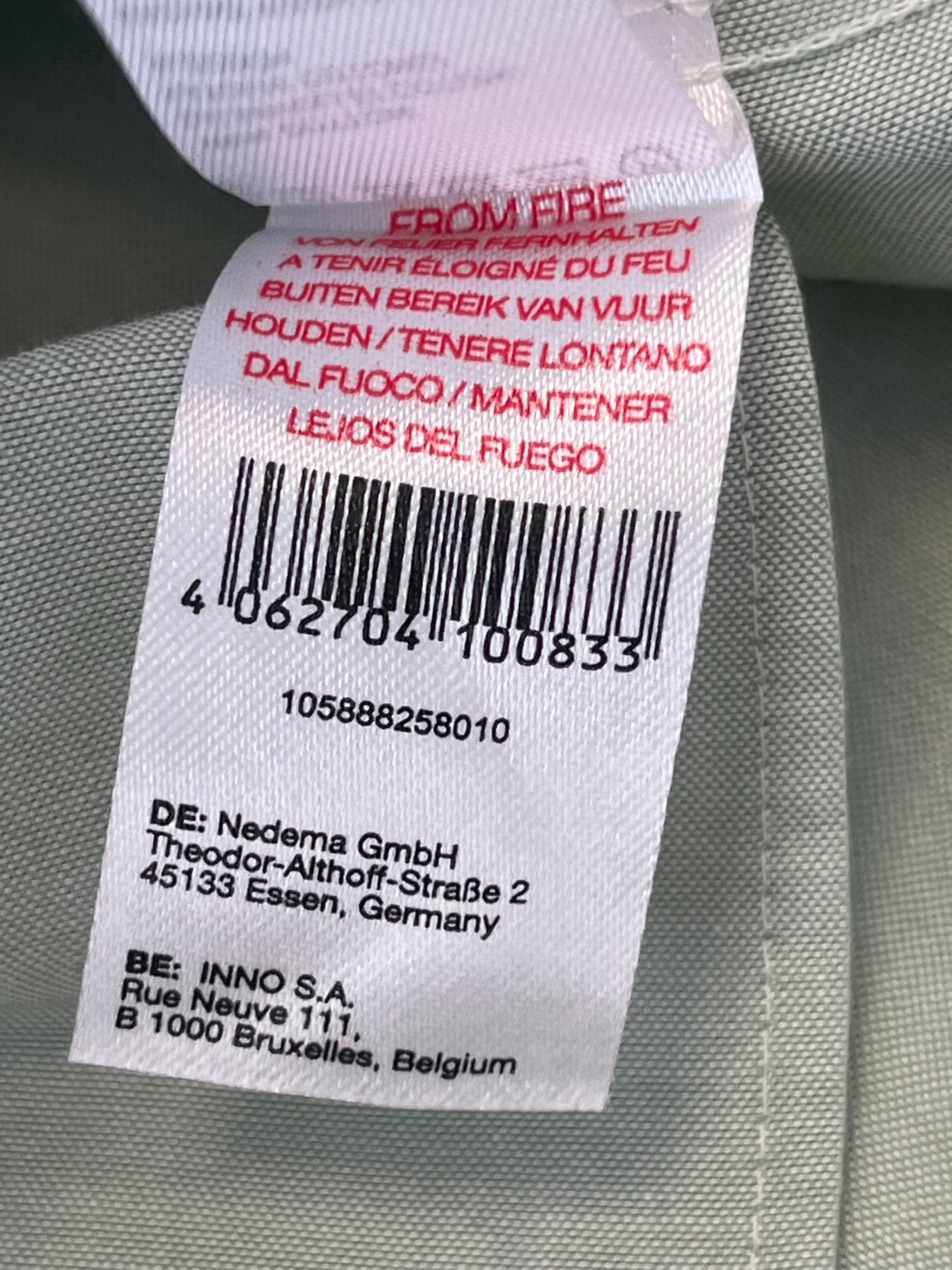Dunmore Comfort Fit Hemd D42 Salbeigrün 100% Baumwolle Sehr Gut