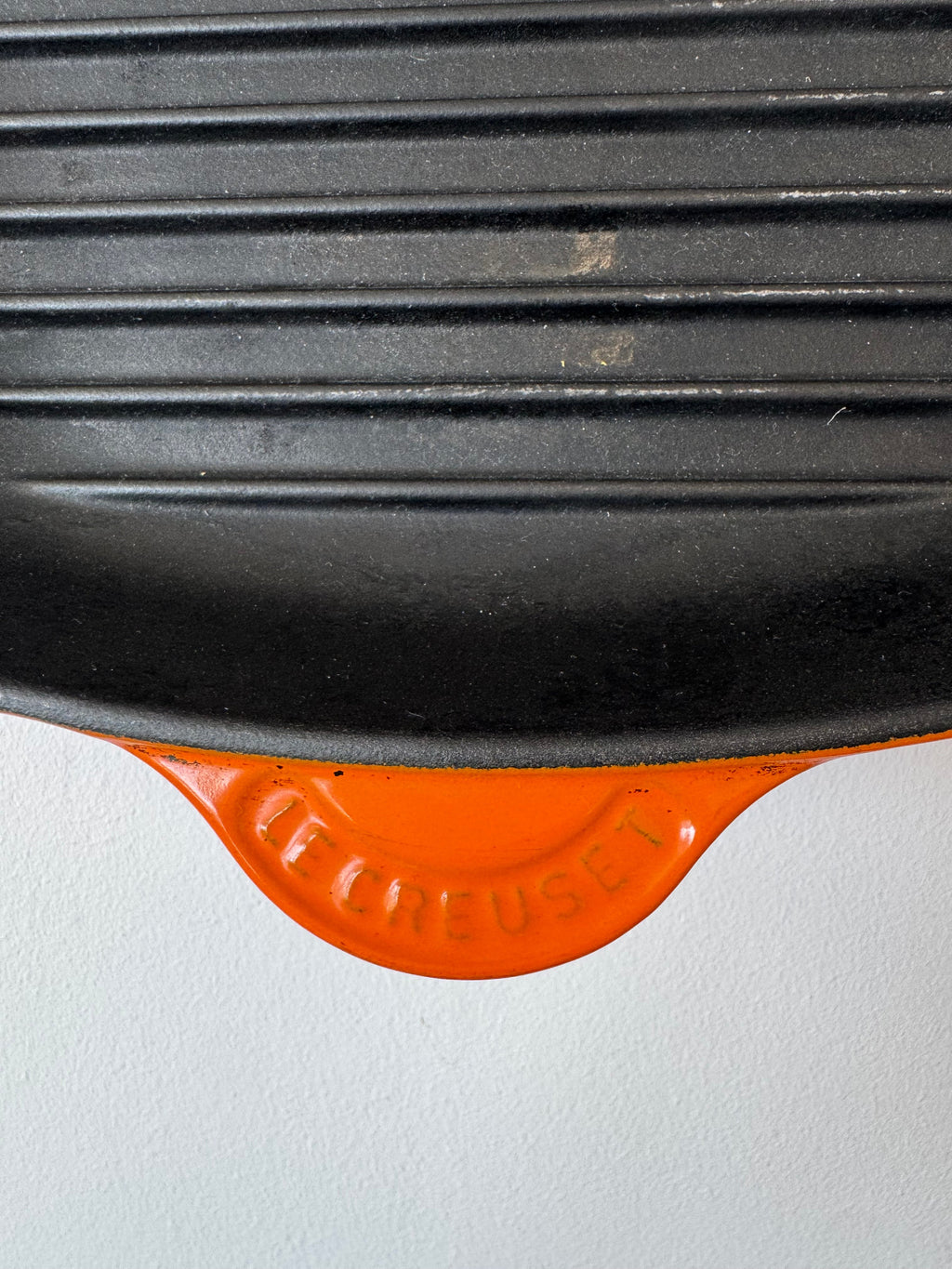 Le Creuset Grillpfanne quadratisch 26cm Orange Gusseisen