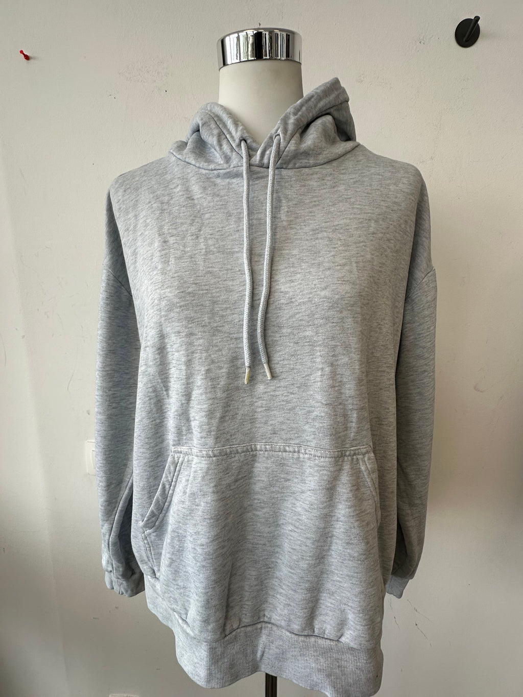 H&M Basic Grey Hoodie, Size M, Very Good Condition