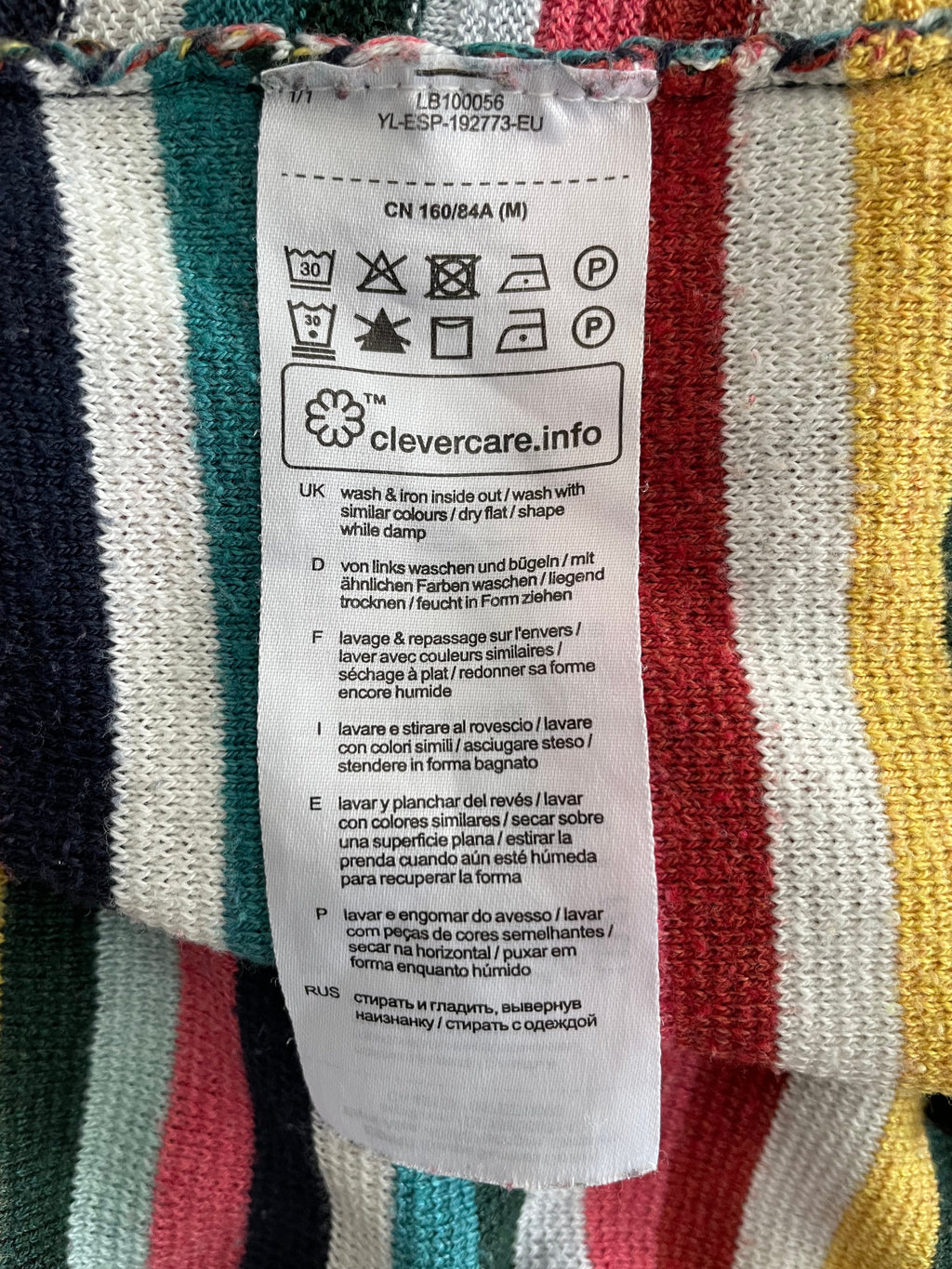 Esprit Signature Stripe Pullover, Gr. M, Multicolor, sehr guter Zustand