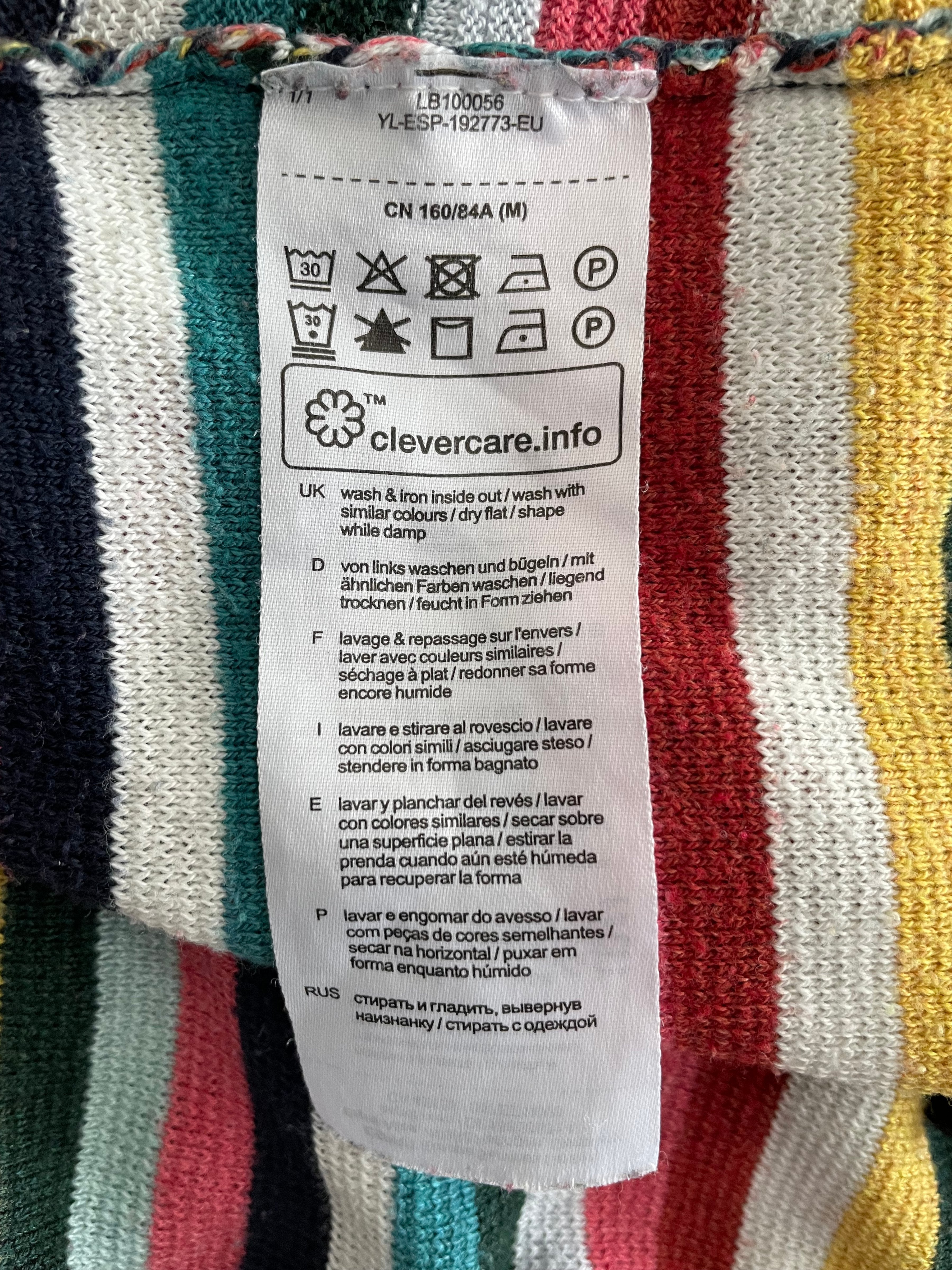 Esprit Signature Stripe Pullover, Gr. M, Multicolor, sehr guter Zustand