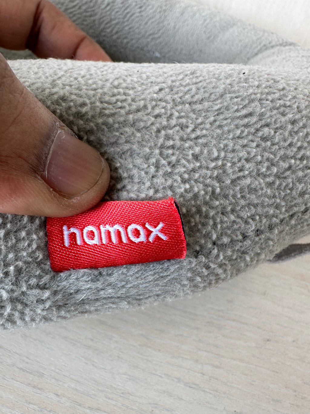 Hamax Nackenkissen für Fahrradsitz – Grau, Standard, guter Zustand