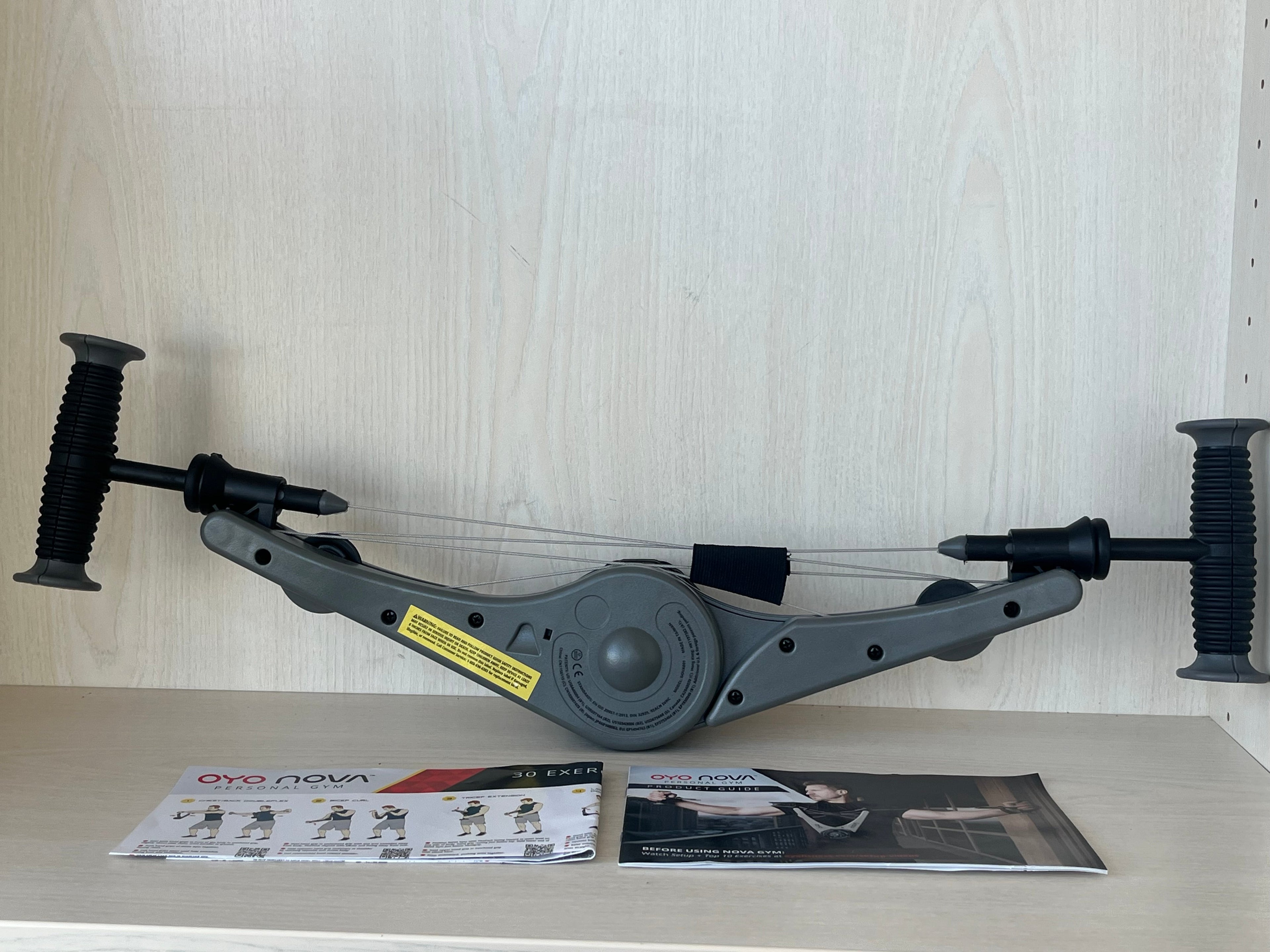 OYO Fitness NOVA Gym, Compact, Gray, Very Good Condition