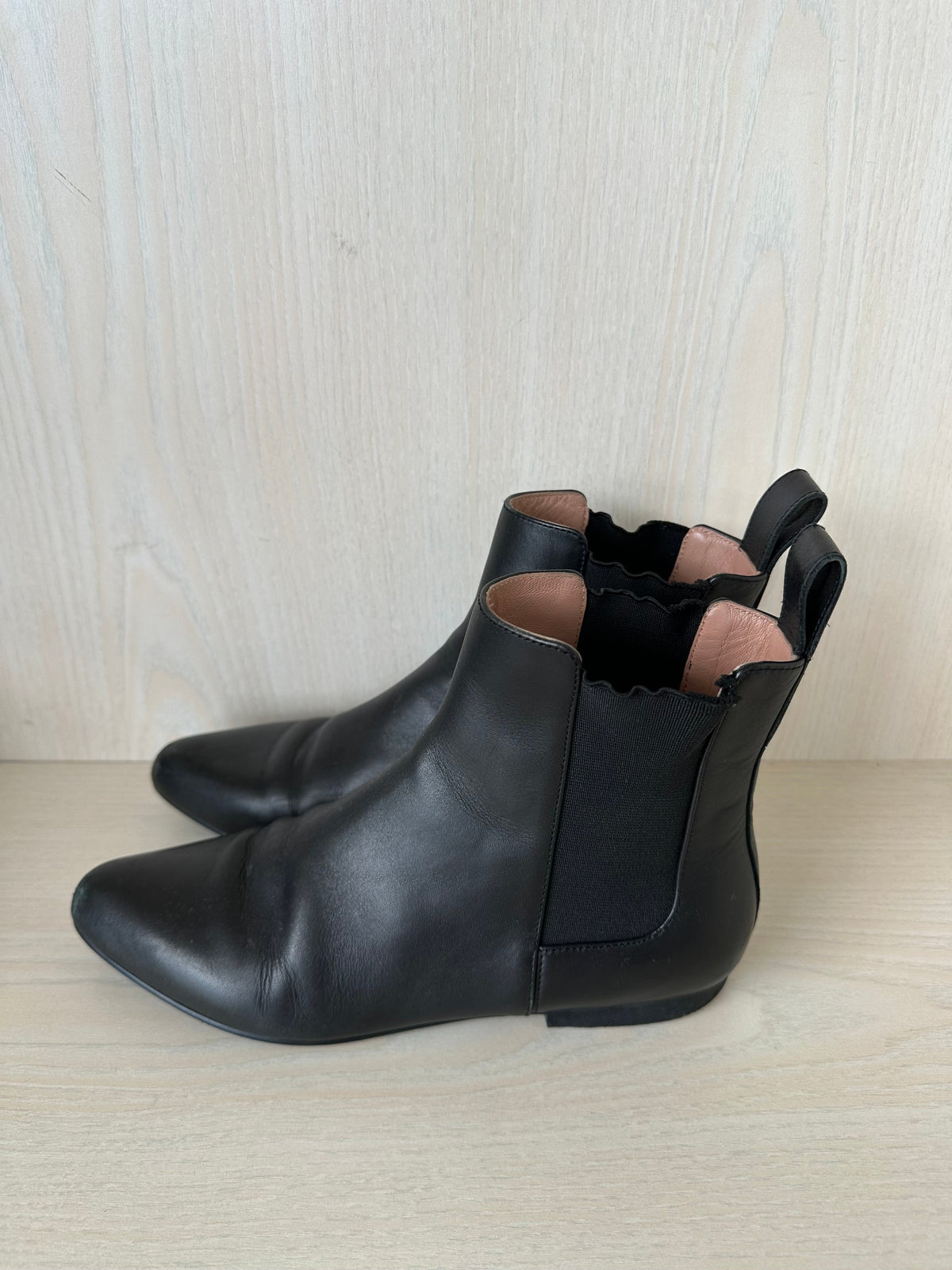 Jil Sander Ankle Boots JN29070, Size 37, Nero, Good Condition
