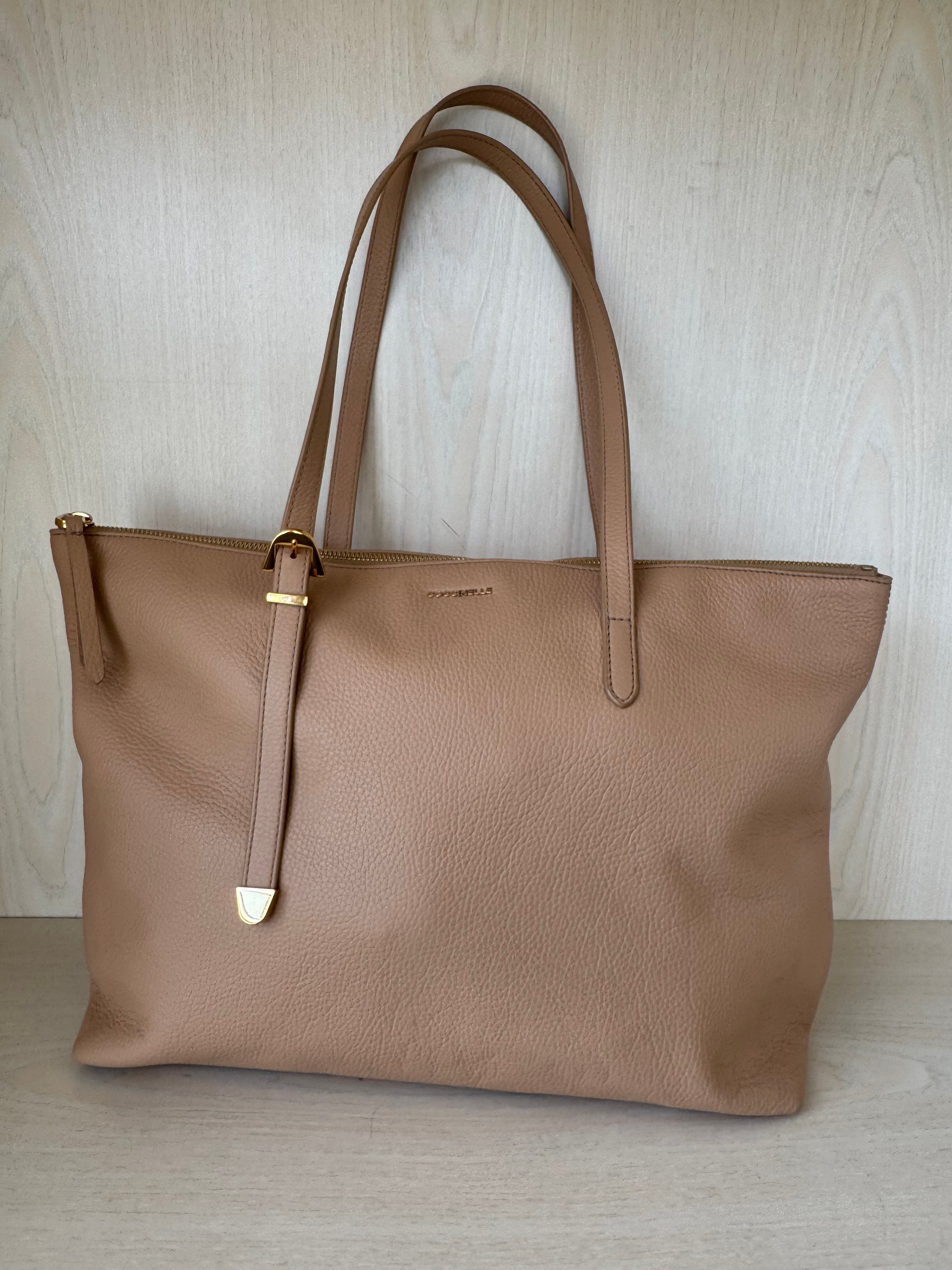 Coccinelle Arlettis Medium Leather Tote Bag, Good Condition