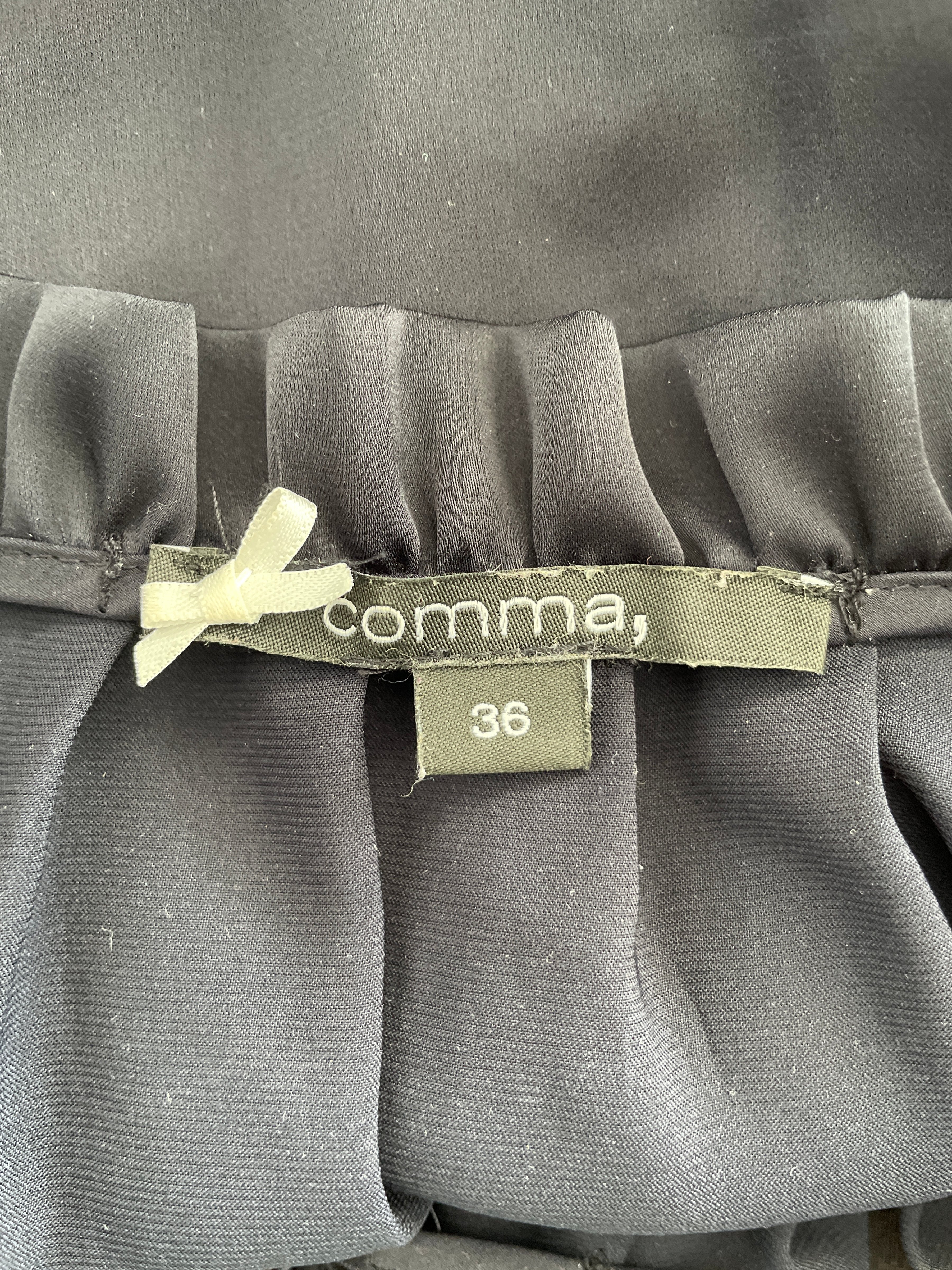 Comma, Bluse – Schwarz, Gr. 36, Sehr Gut