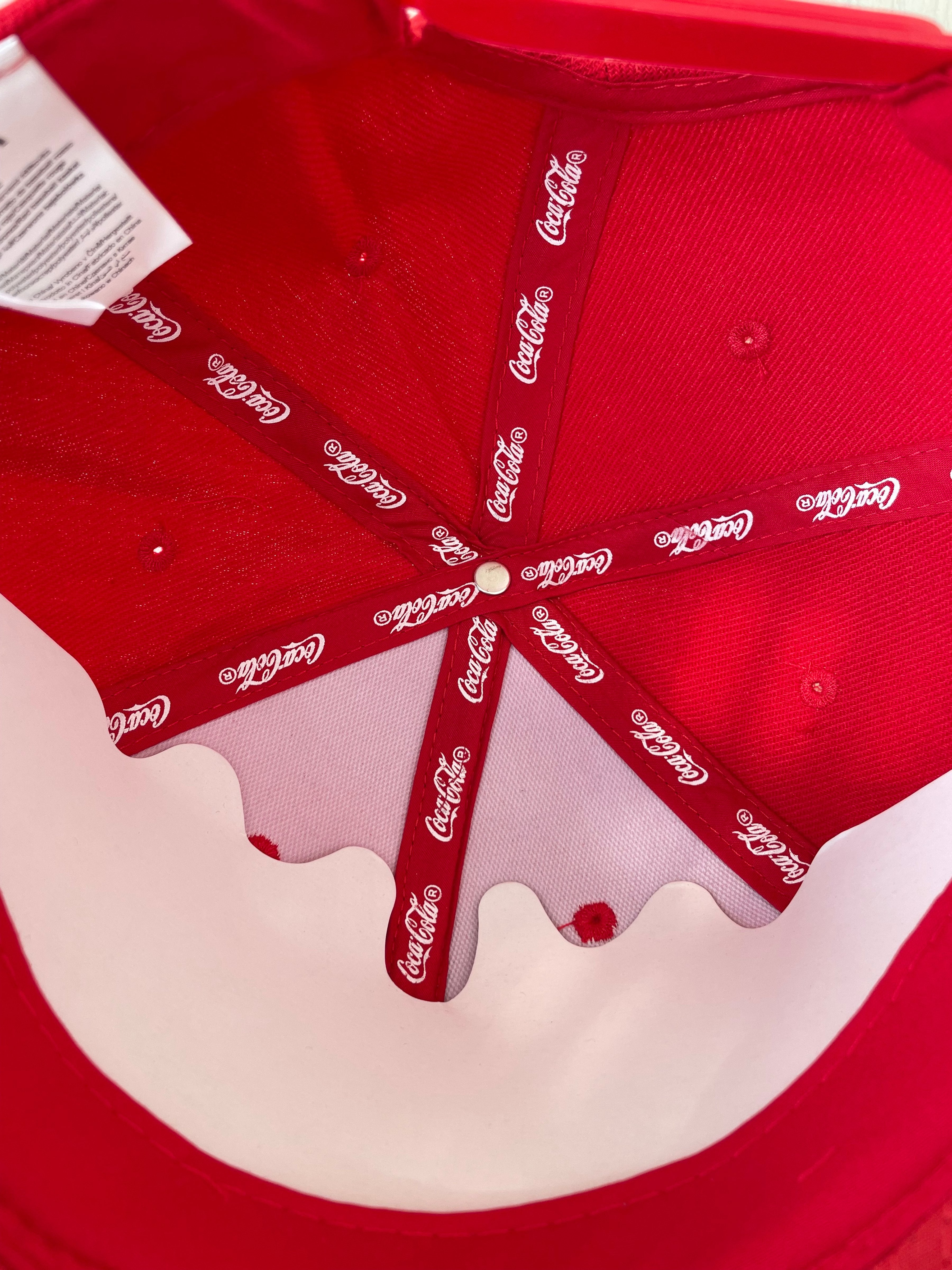 Coca-Cola Retro Trucker Cap Rot, Neu, Verstellbar