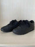 Nike Air Max 90 Sneakers – Triple Black, Zustand: Gebraucht, Kissenschaden