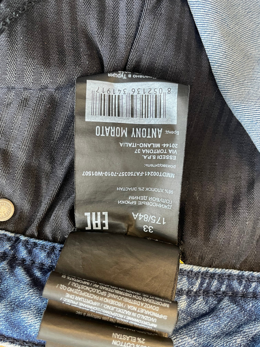 Antony Morato Jeans Tapered Blue 34 Gut