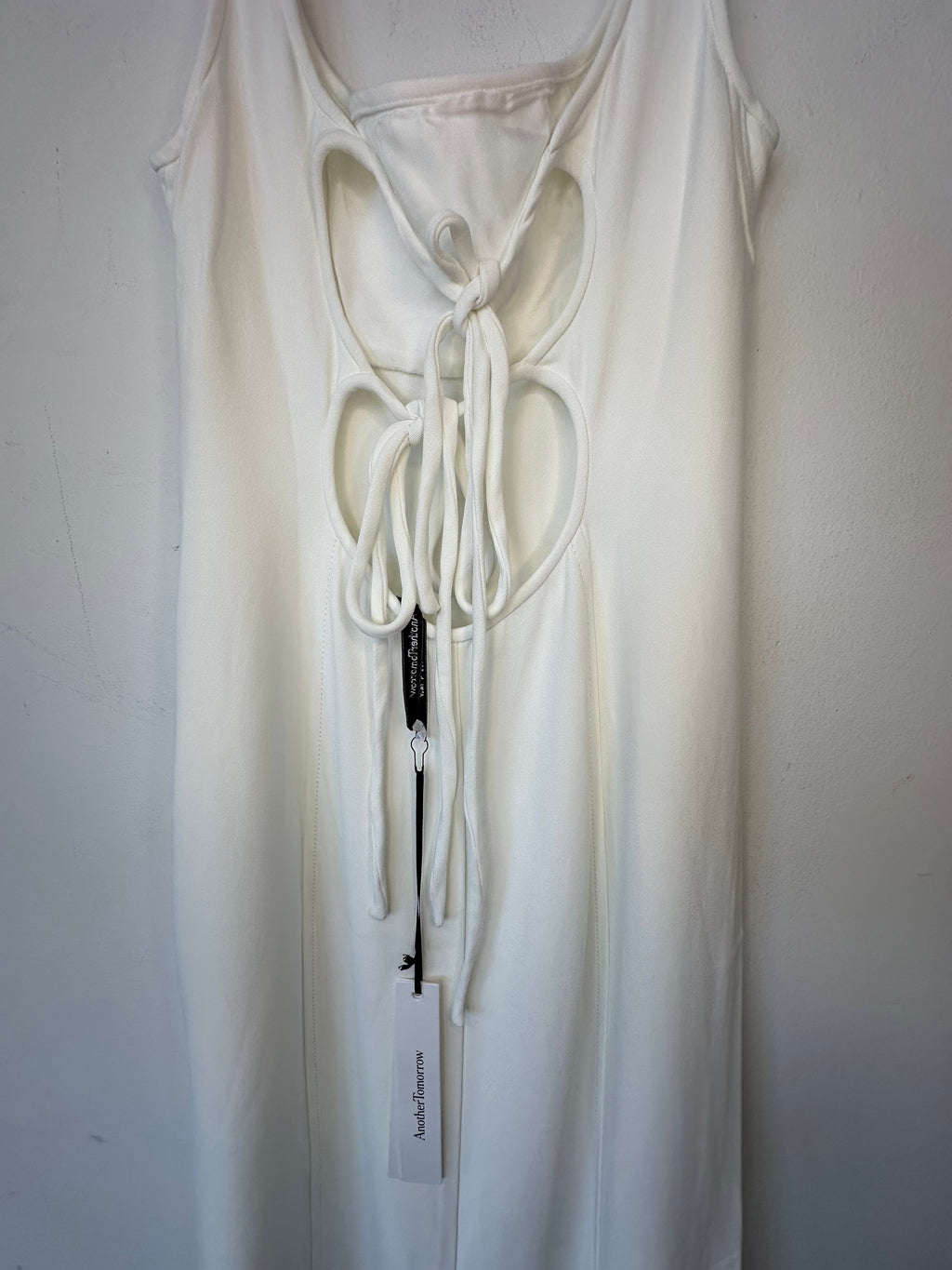 Another Tomorrow Kleid A124DRO76-VI Weiß Gr. 42 Neu