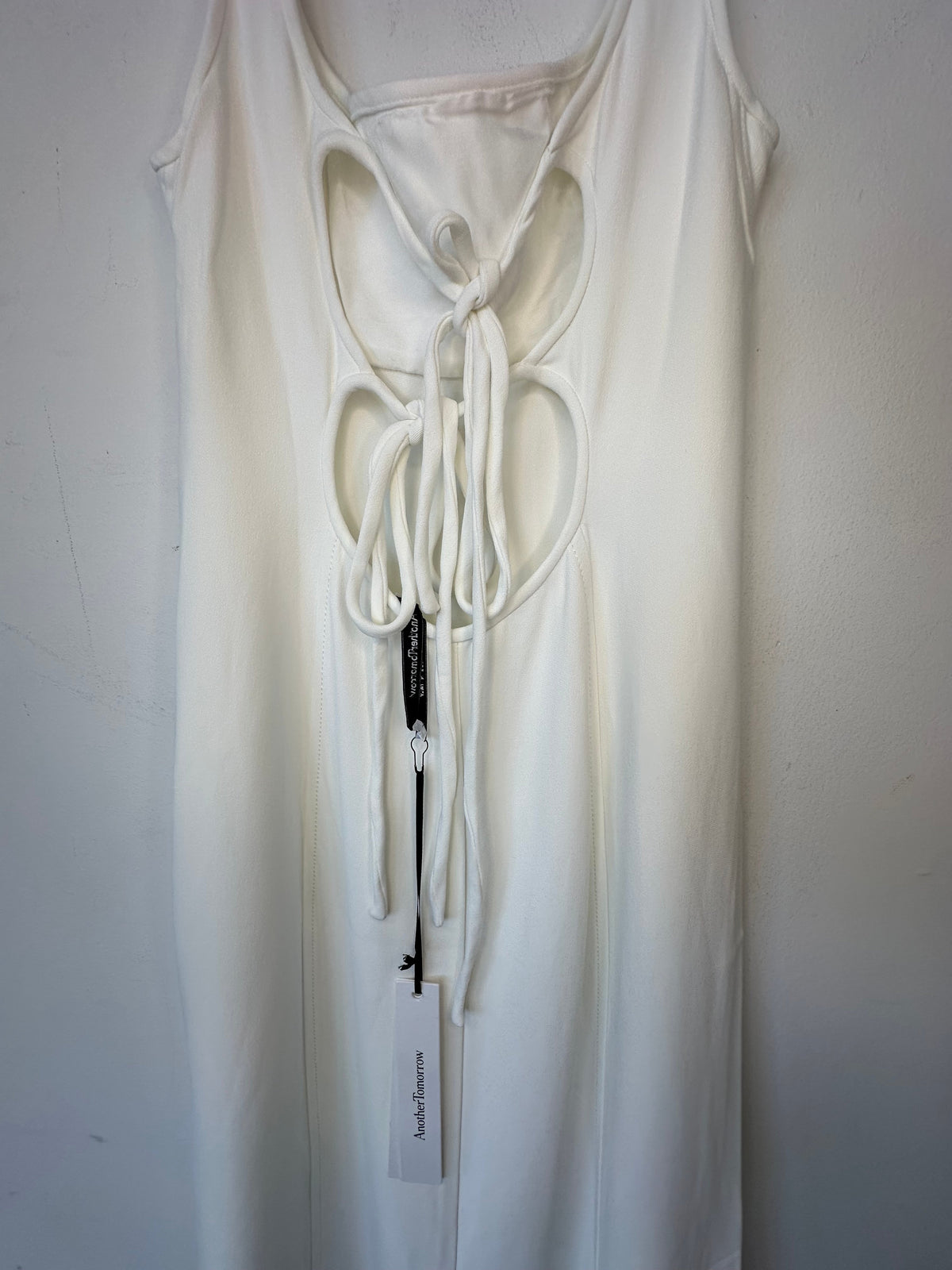 Another Tomorrow Kleid A124DRO76-VI Weiß Gr. 42 Neu