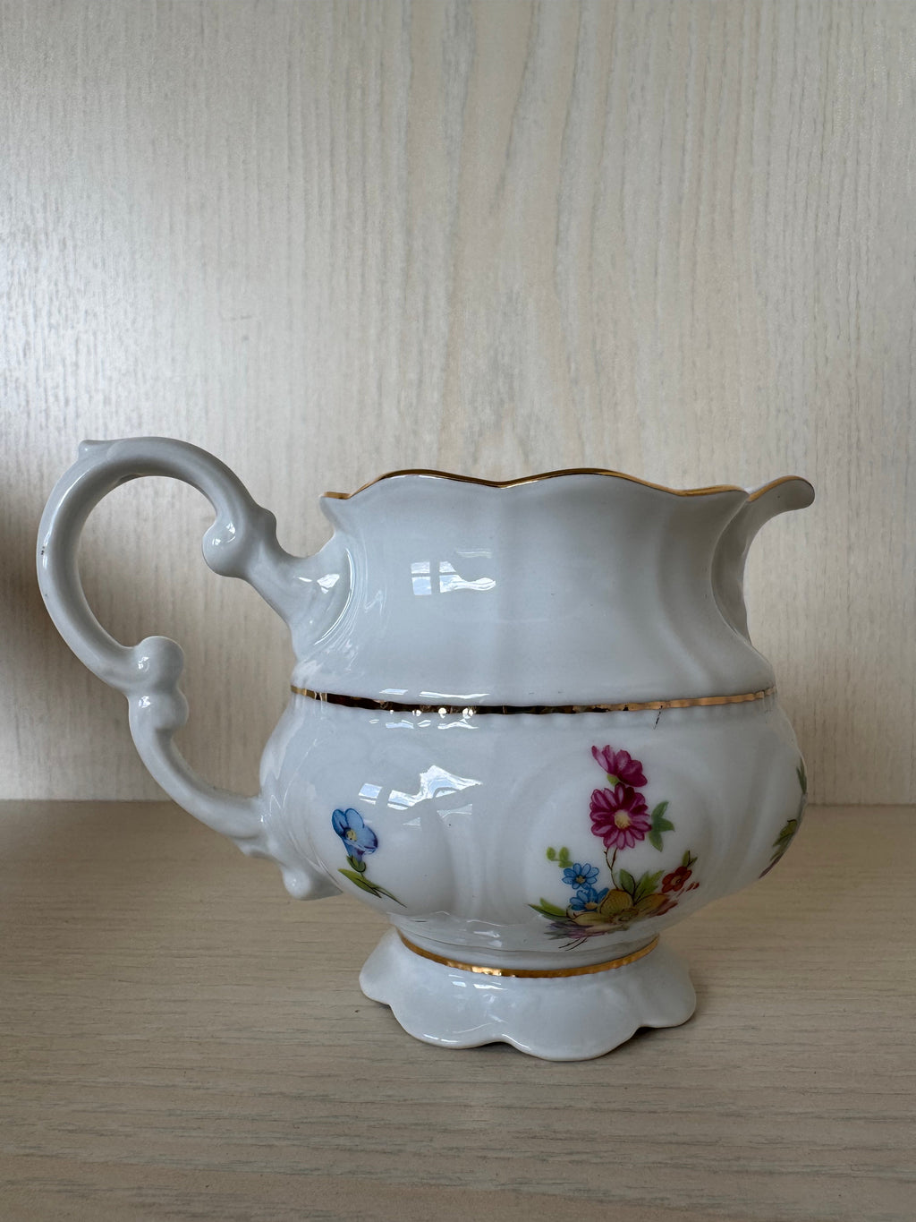 Leander Porzellan Sahnekännchen, 9cm, Ø7cm, sehr guter Zustand