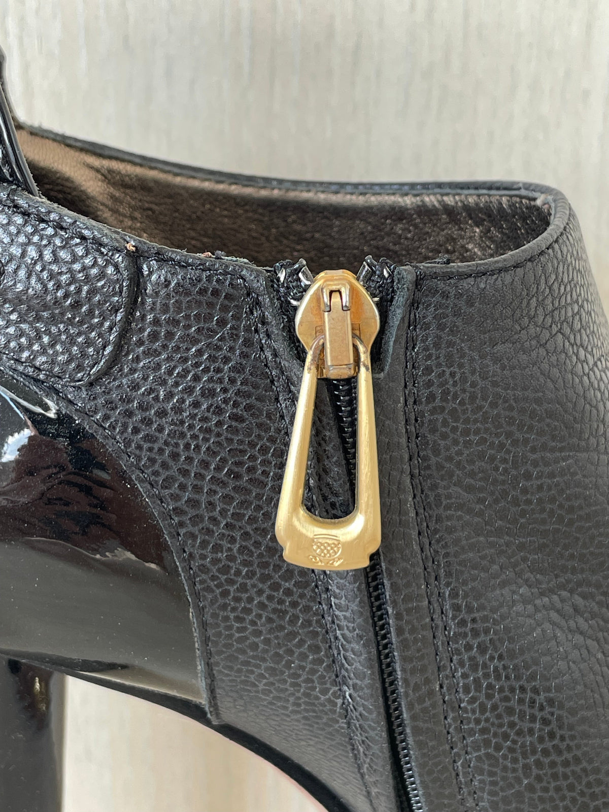 Aquazzura Ankle Boot, Schwarz, Leder, Gr. 38 EU, Sehr Gut, 10.5 cm Absatz