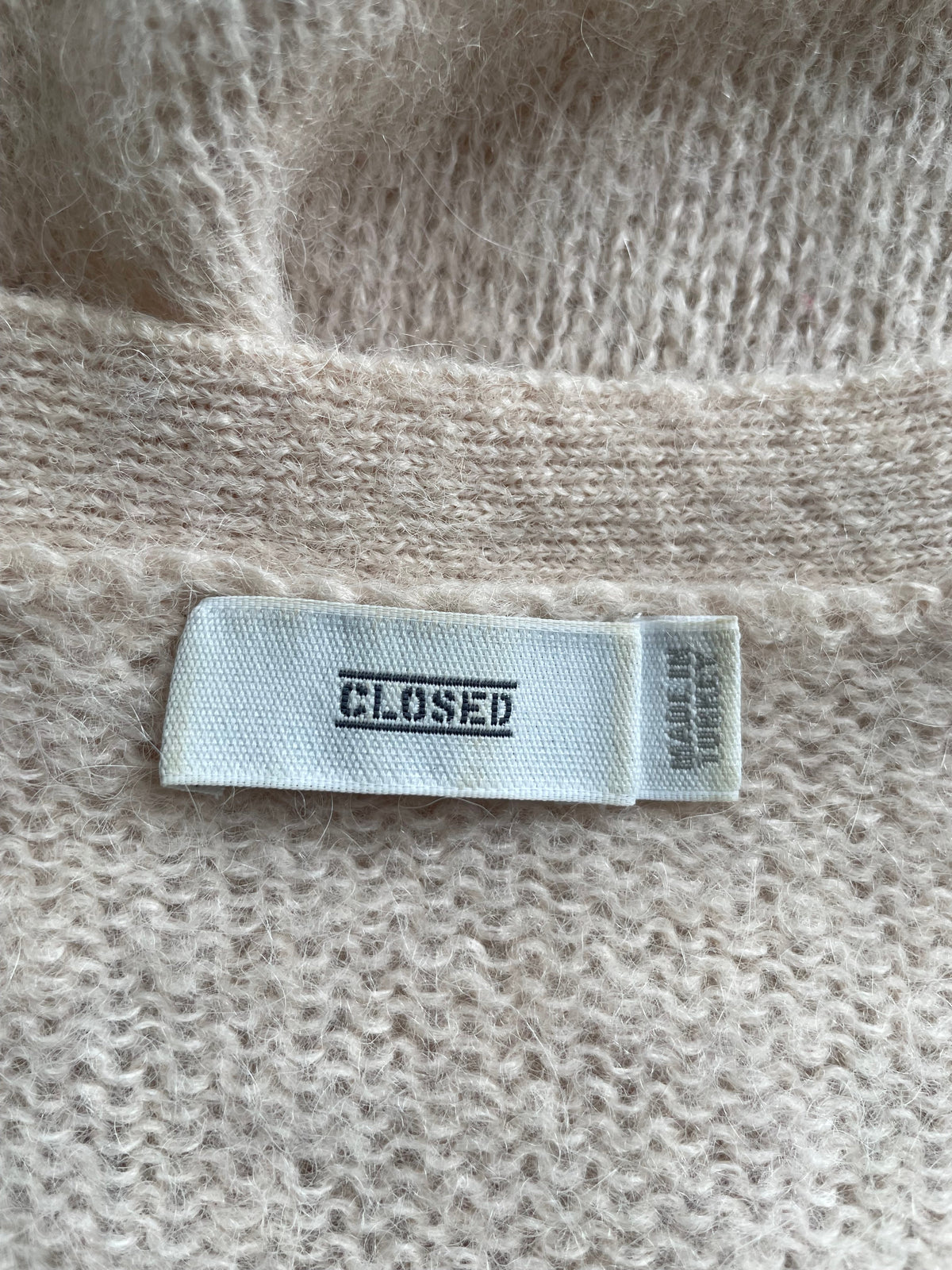Closed Cardigan Alpaka-Mix Beige S, Sehr Gut