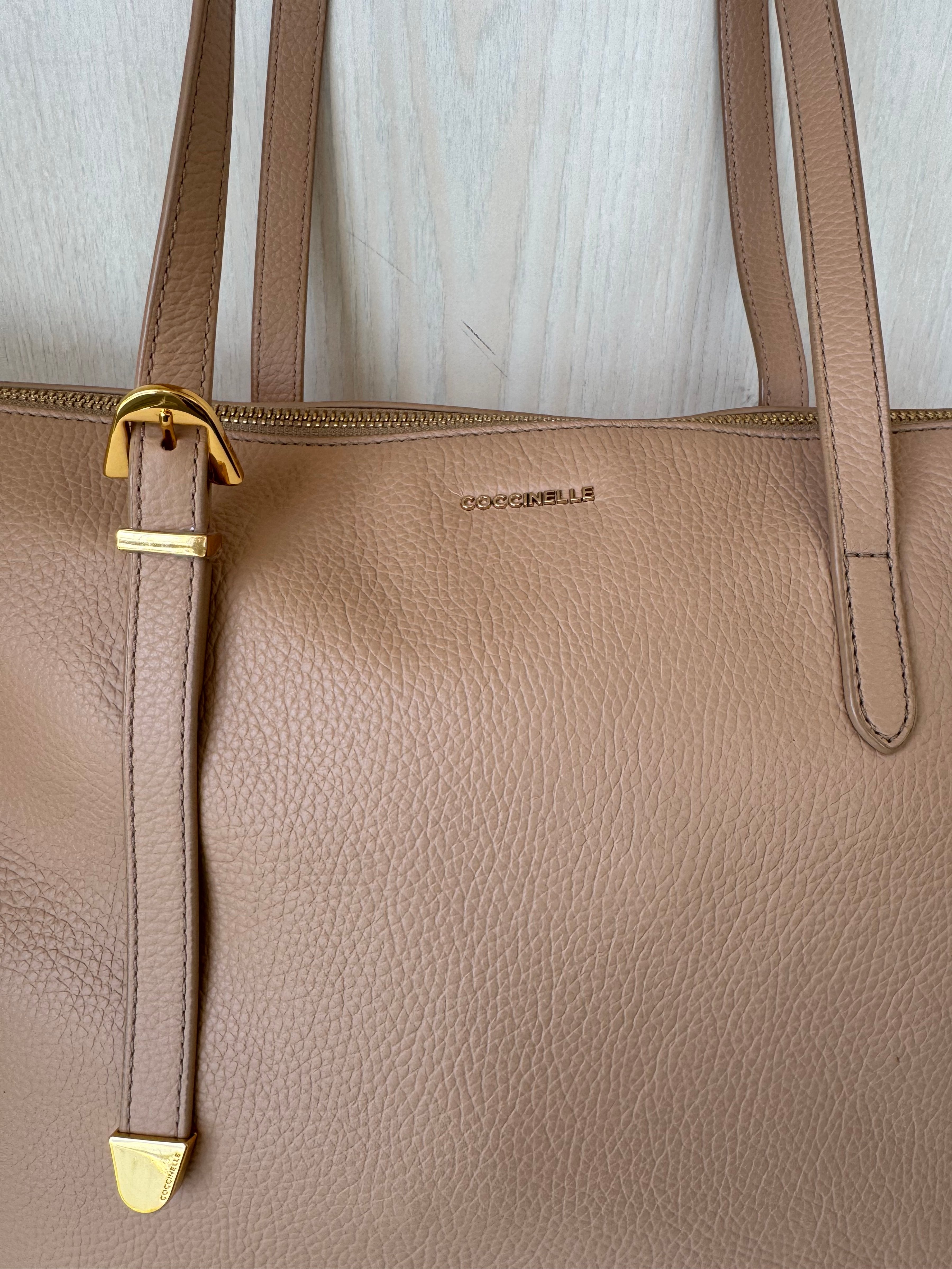 Coccinelle Arlettis Medium Leather Tote Bag, Good Condition