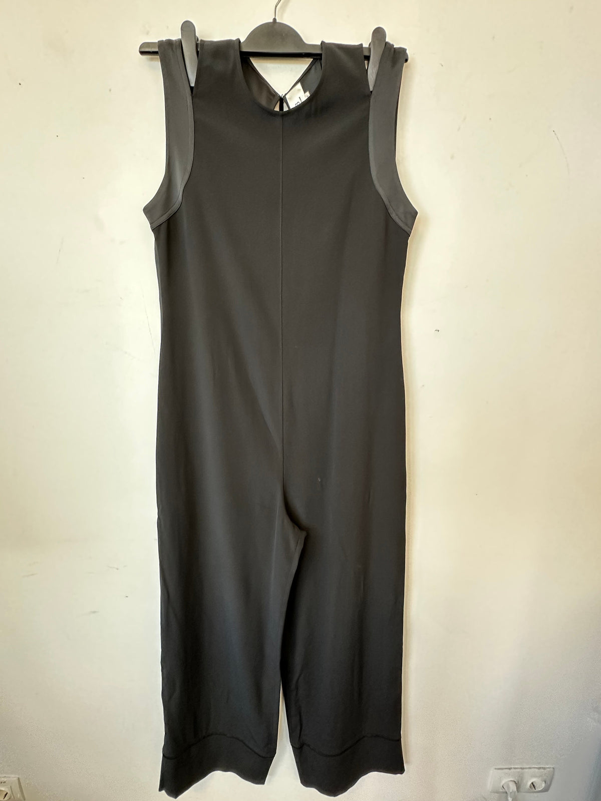Victoria Beckham Ärmelloser Jumpsuit, Schwarz, Gr. UK 10, Sehr Gut