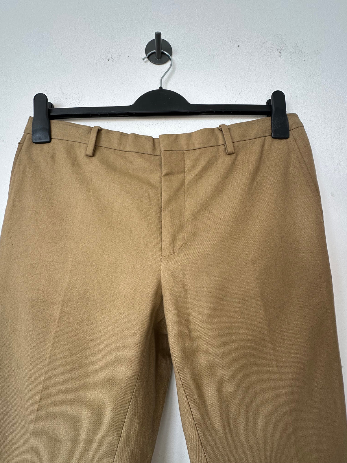 Lanvin Chinohose Beige Gr. 50 (8R), Zustand: Gut, Flecken am Bund