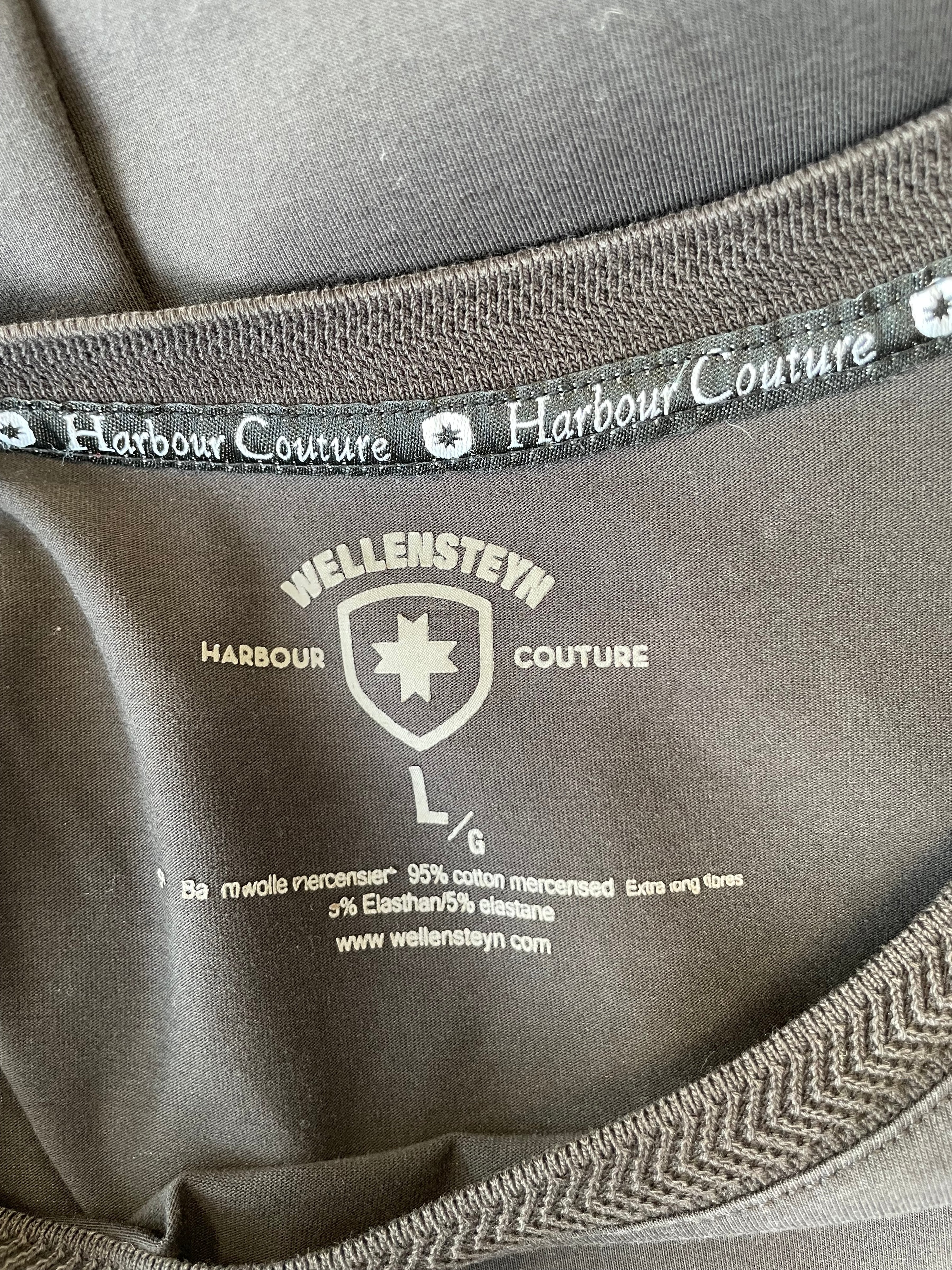 Wellensteyn „Harbour Couture“ T-Shirt | Größe L | grau | normal gebraucht
