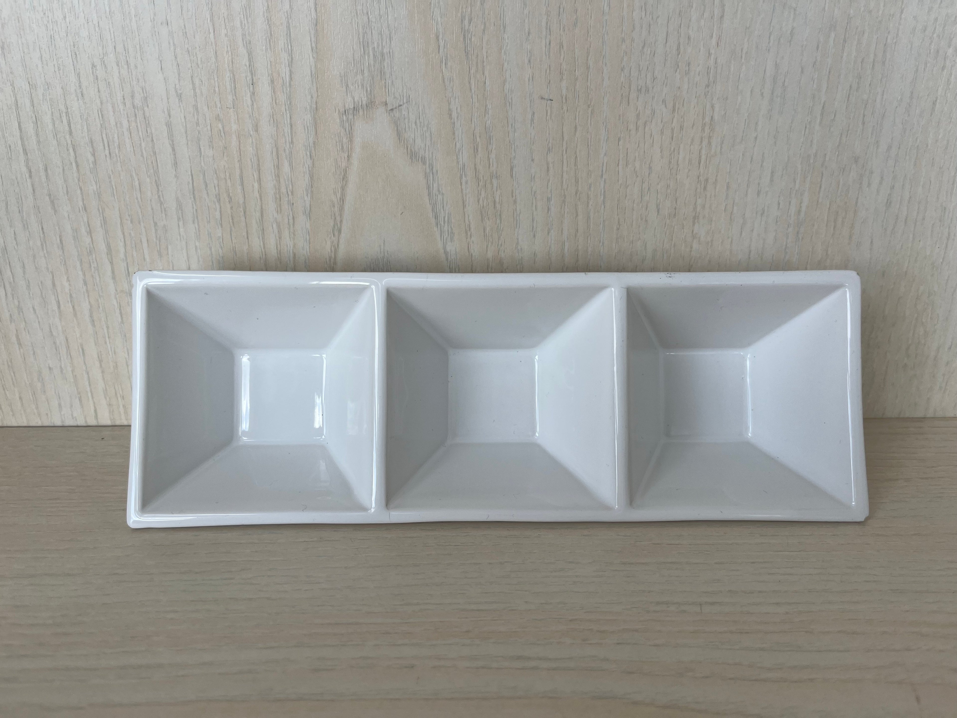 ASA Selection Vorspeisenplatte, Weiß, 3-Fach, 11.5x3.75 Zoll, Sehr Gut
