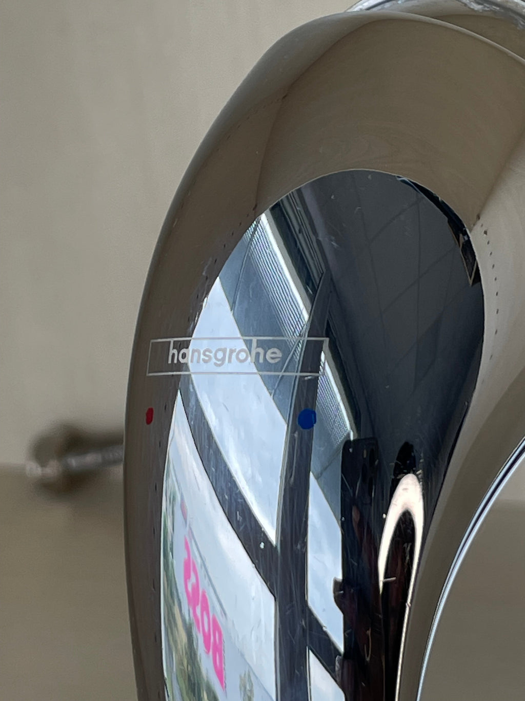 Hansgrohe Küchenarmatur, Chrom, Sehr Gut, Höhe 21 cm, Ausladung 21 cm