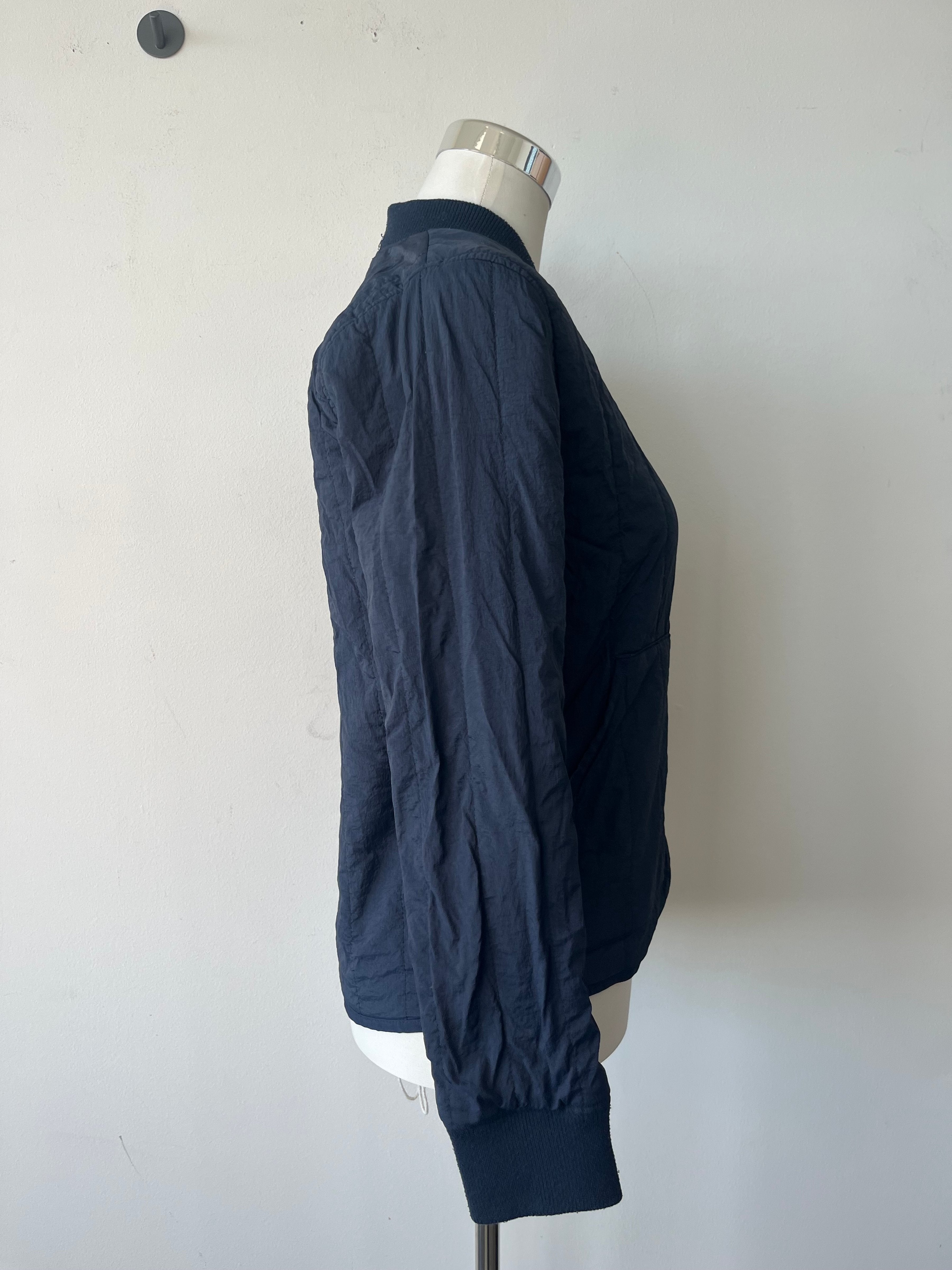 Mads Nørgaard Navy Quilted Bomberjacke, Gr. 12 Jahre, Sehr Gut