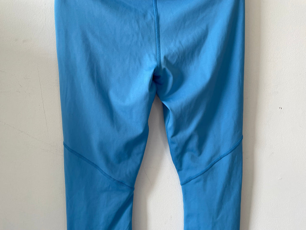 Fabletics Leggings Motion365 HW 7/8, M, Lakeside Blau, Gebraucht mit Fleck