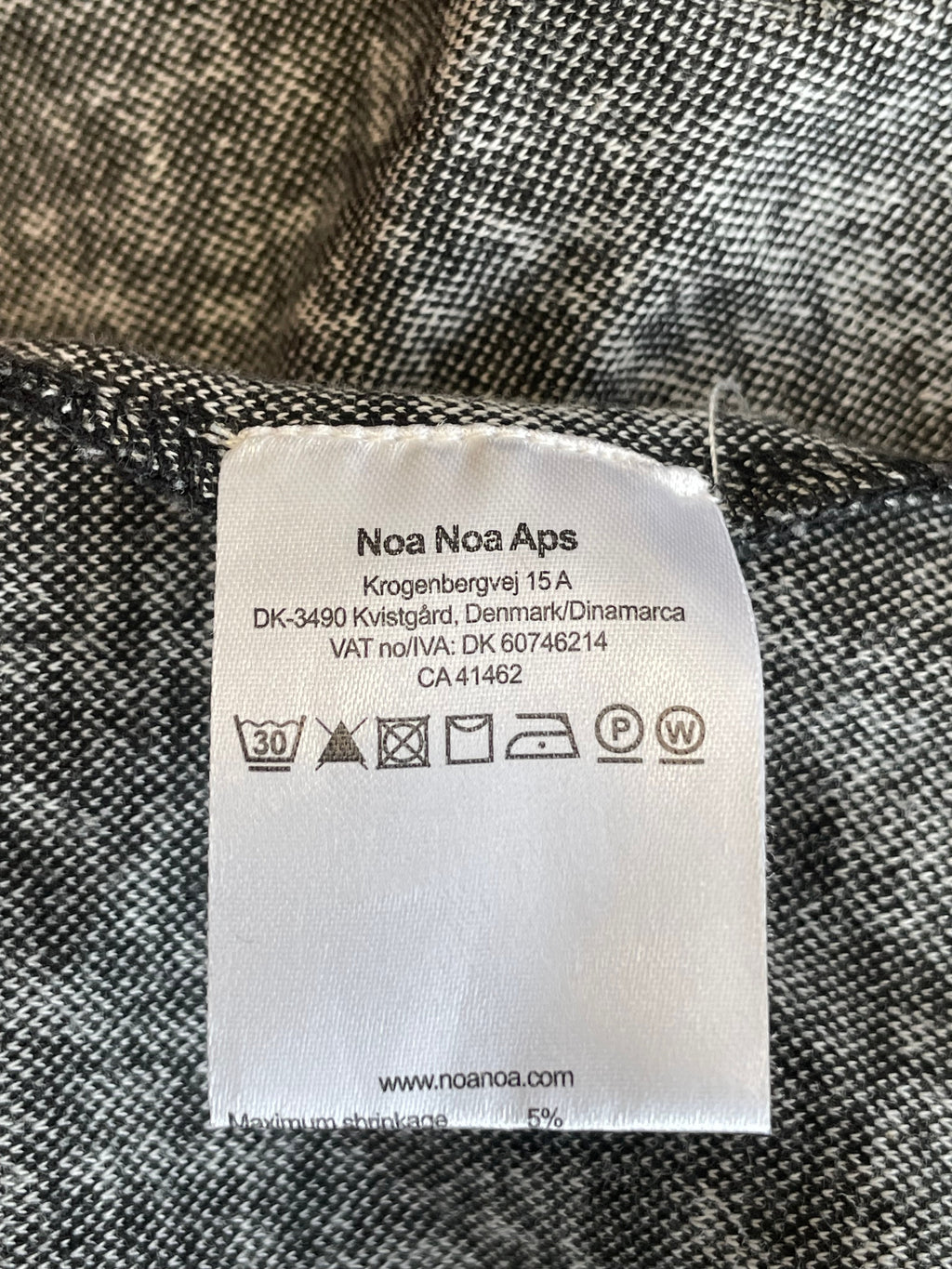 Noa Noa Monochrome Printed Dress Black/White Size S – Very Good