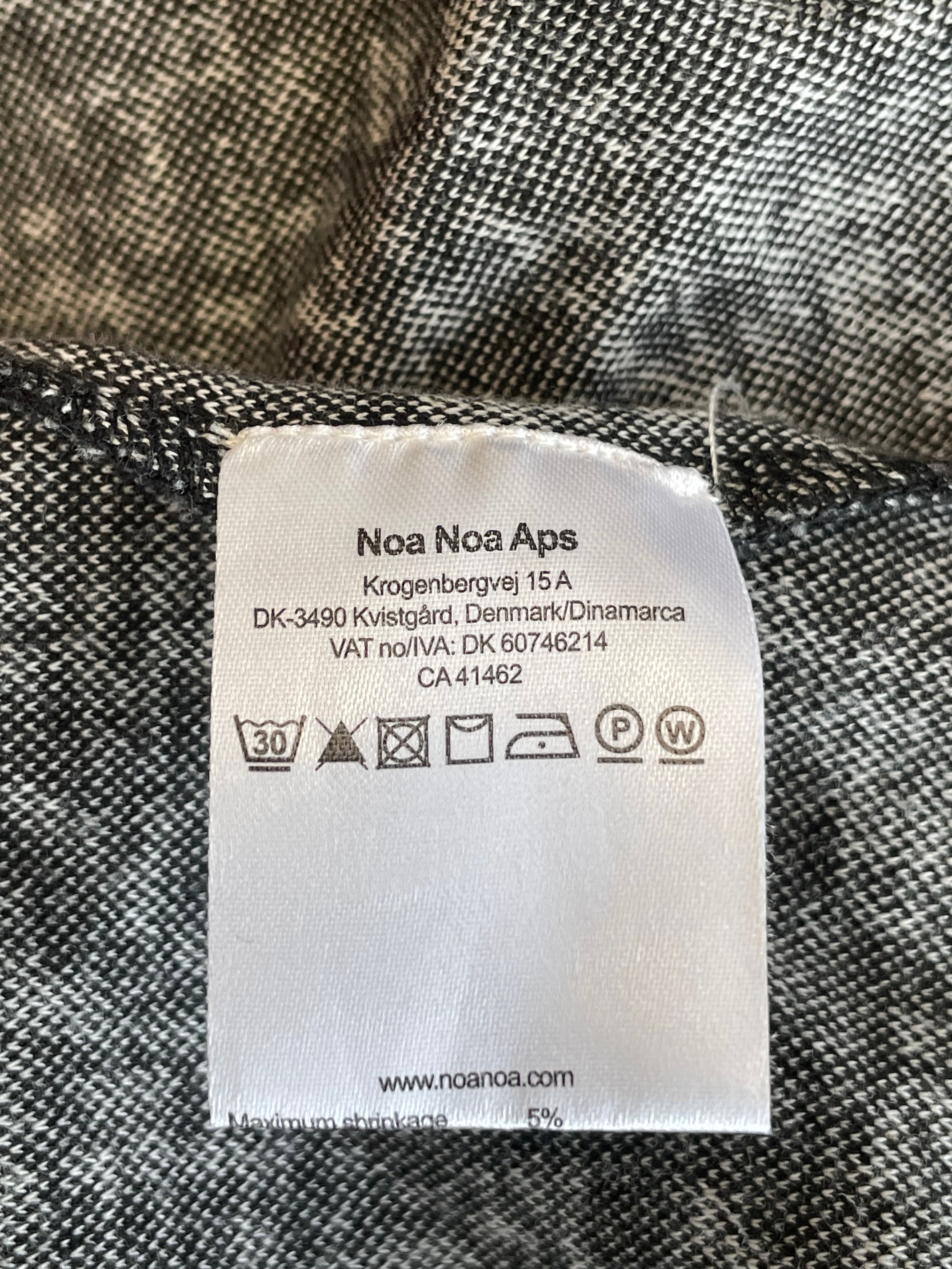 Noa Noa Monochrome Printed Dress Black/White Size S – Very Good
