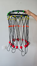 Soul Flare Sun Wheels V2 Flow Prop, Like New, 50cm, Black/Green/Yellow/Orange/Red