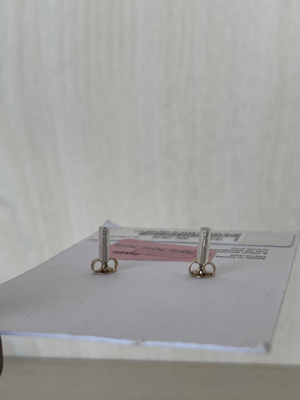 & Other Stories Paris Atelier Ohrstecker – goldfarben, ca. 1 cm, sehr guter Zustand