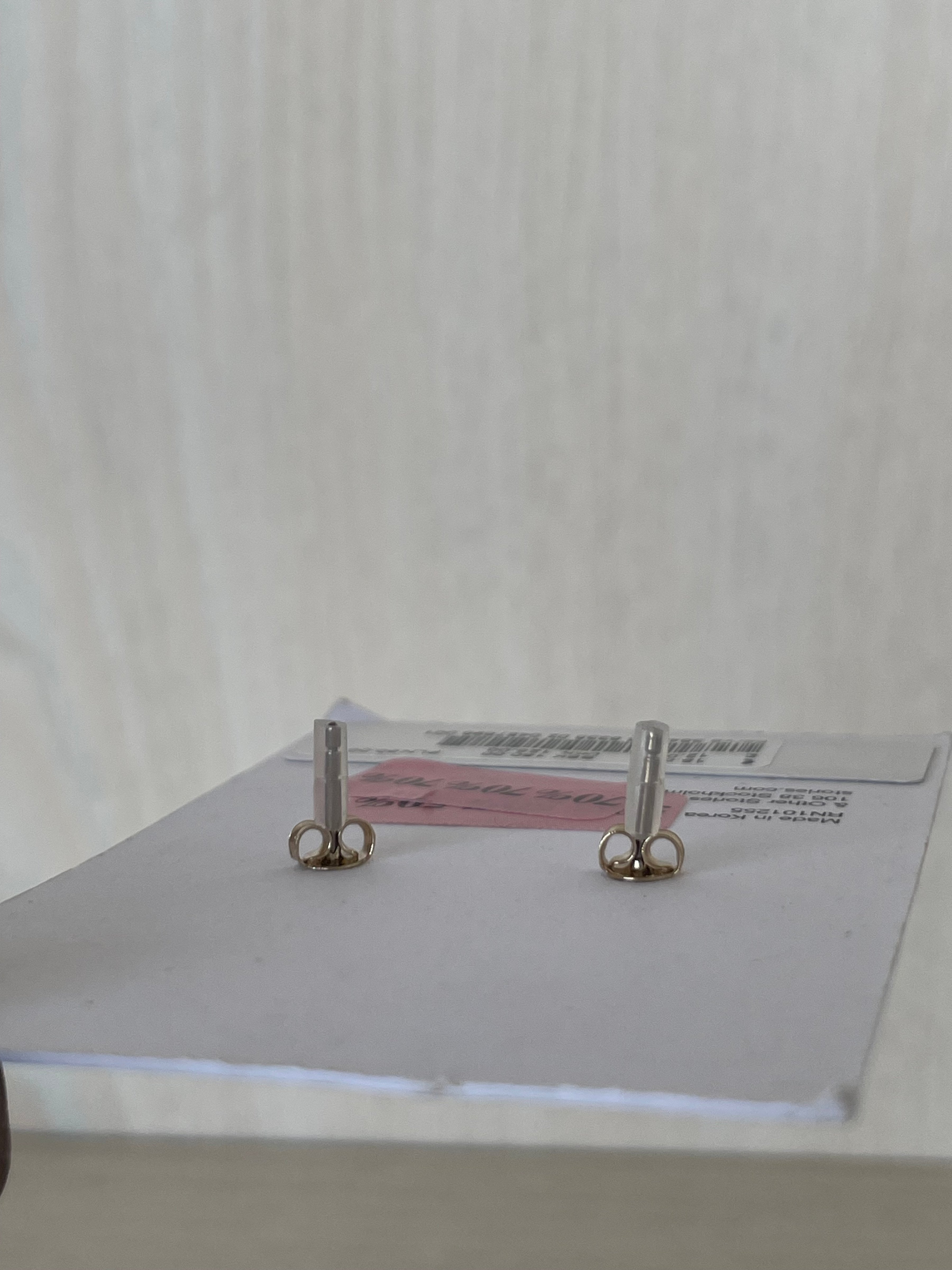 & Other Stories Paris Atelier Ohrstecker – goldfarben, ca. 1 cm, sehr guter Zustand