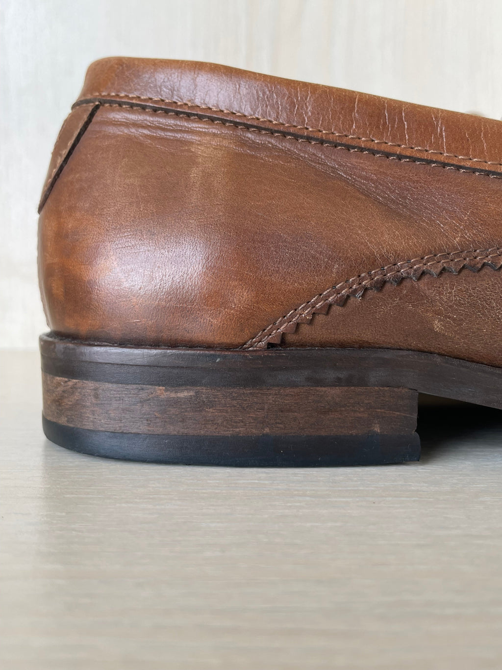 Tommy Hilfiger braune Lederloafer EU 42 / US 9, sehr guter Zustand