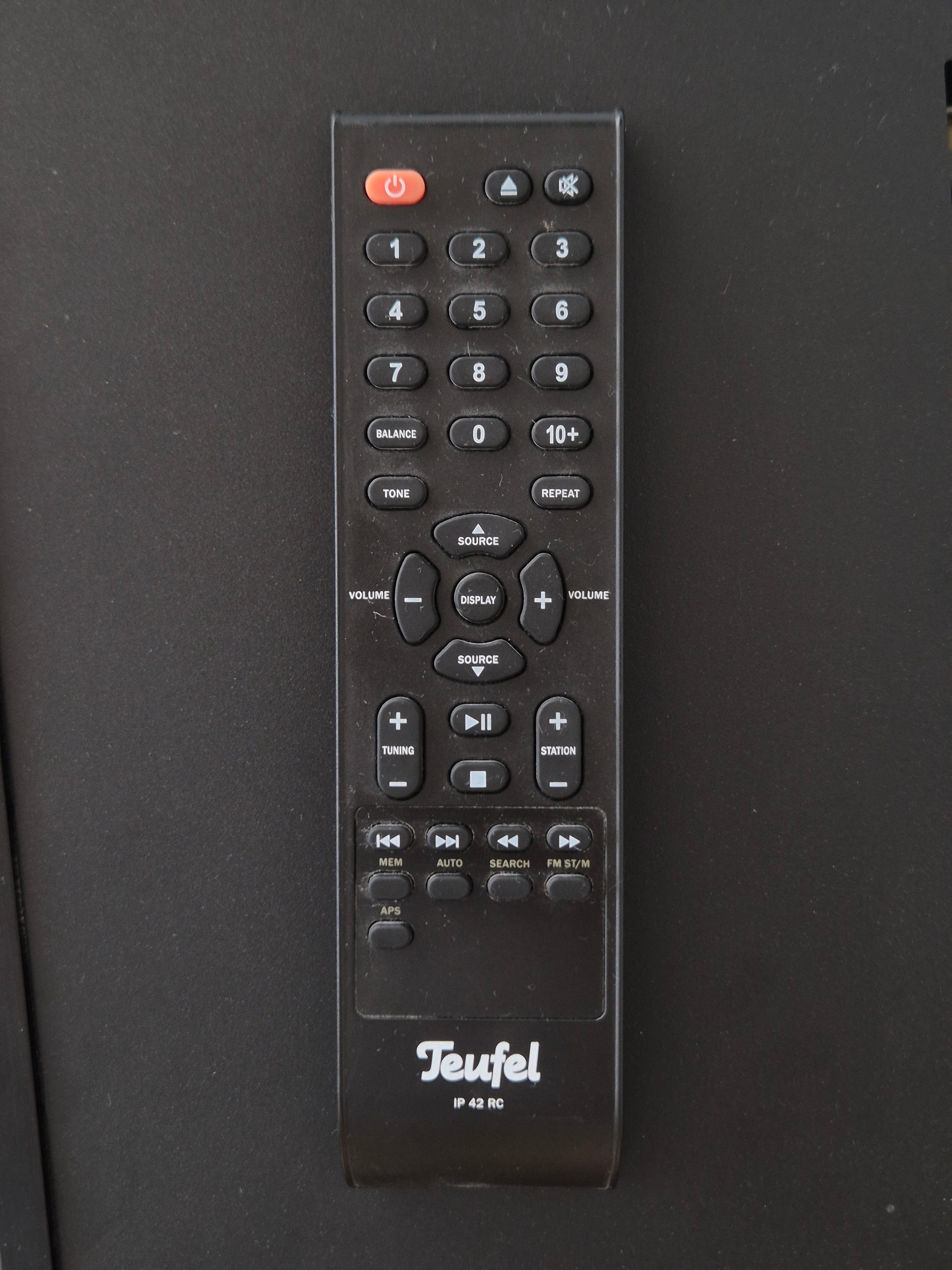 Teufel Stereo Sound System IP 42 CR, Black, Good Condition